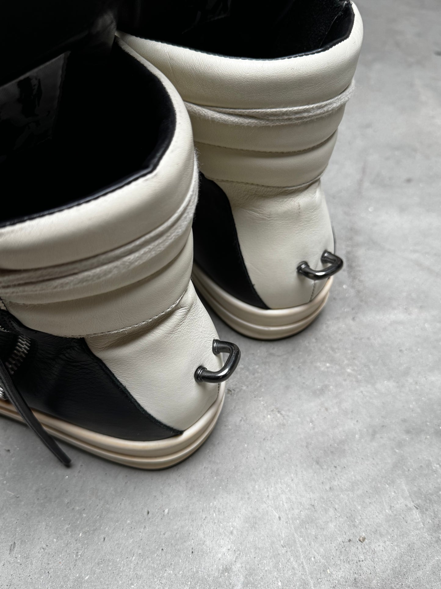 Rick Owens SS16 CYCLOPS Geobasket Black Milk