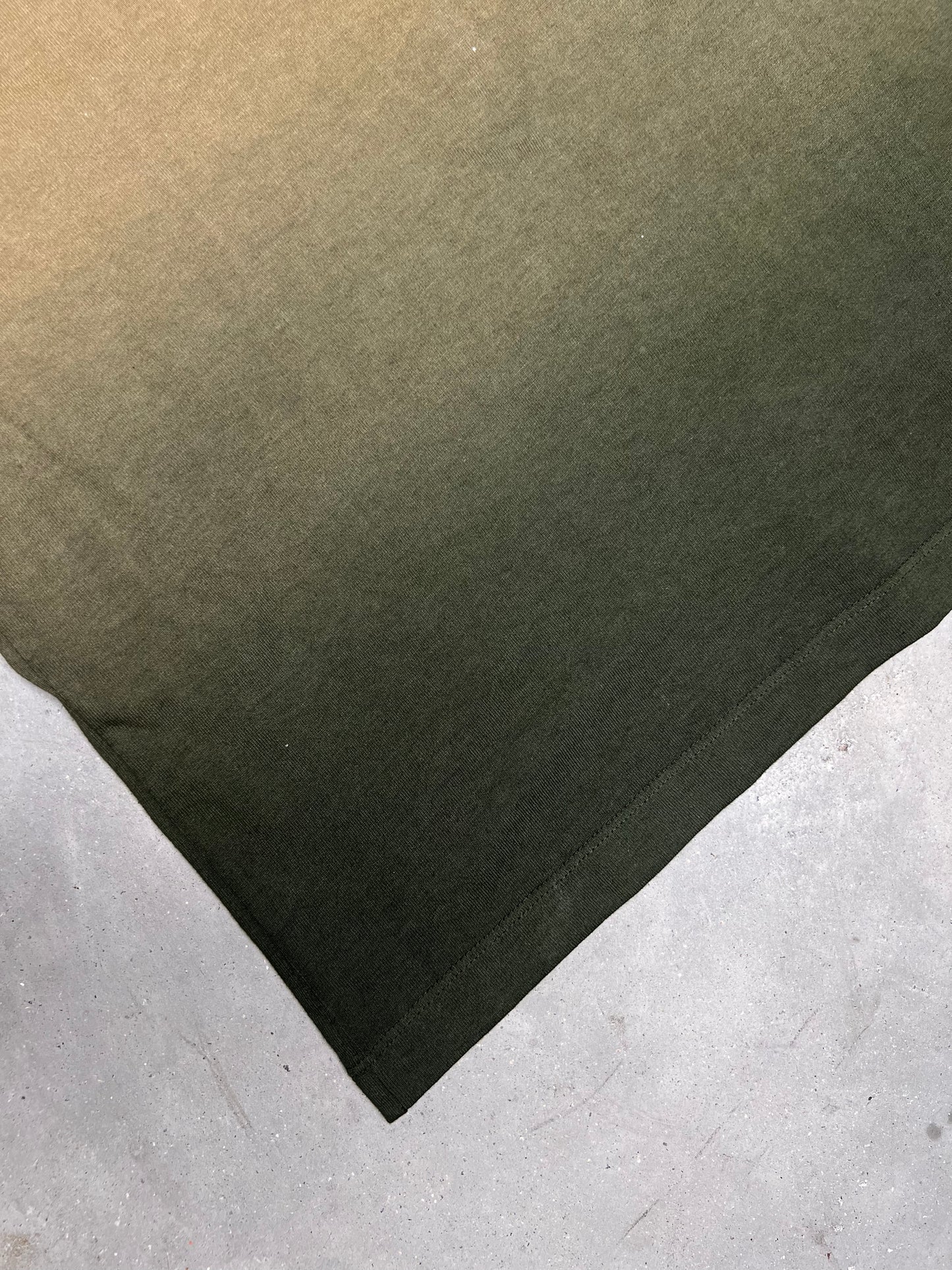 Dion Lee Dyed Green Fade T-Shirt