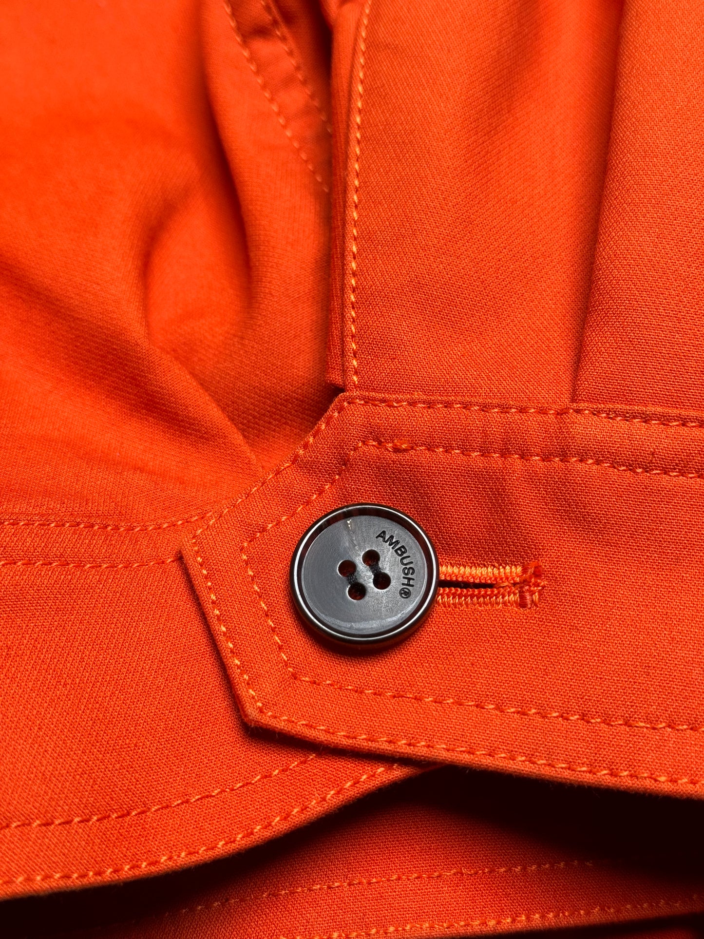 AMBUSH Matchesfashion Exclusive Canvas Jacket Orange