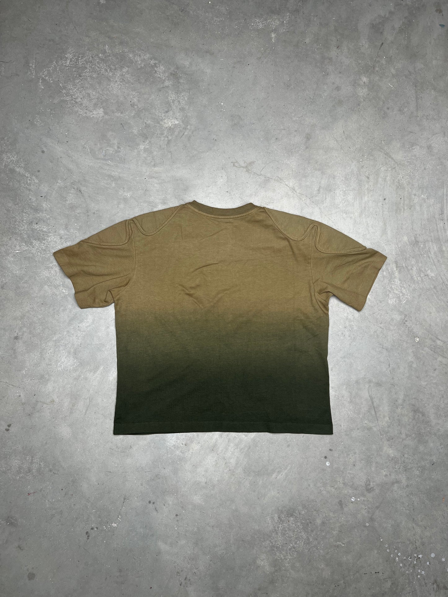 Dion Lee Dyed Green Fade T-Shirt