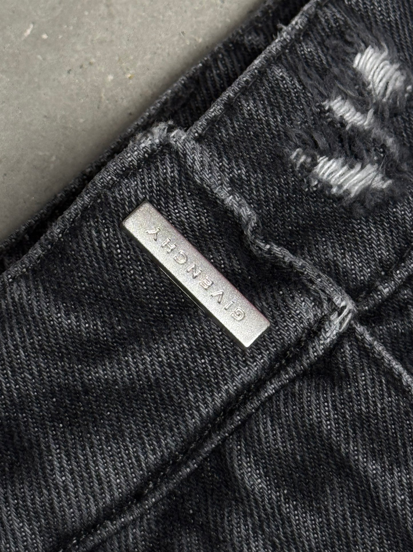 Givenchy Oversized Denim Jeans Black