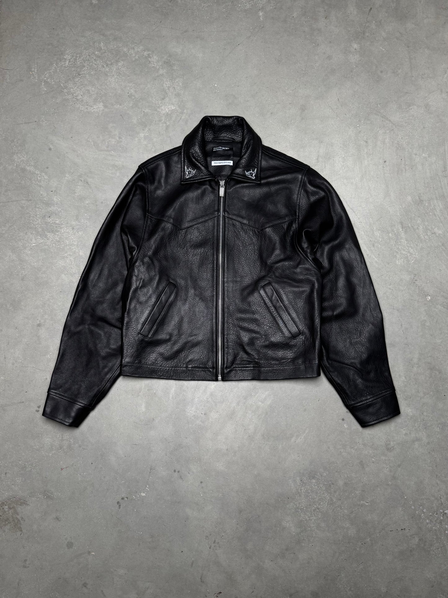 Enfants Riches Déprimés Principe De L’Amour Western Jacket Black