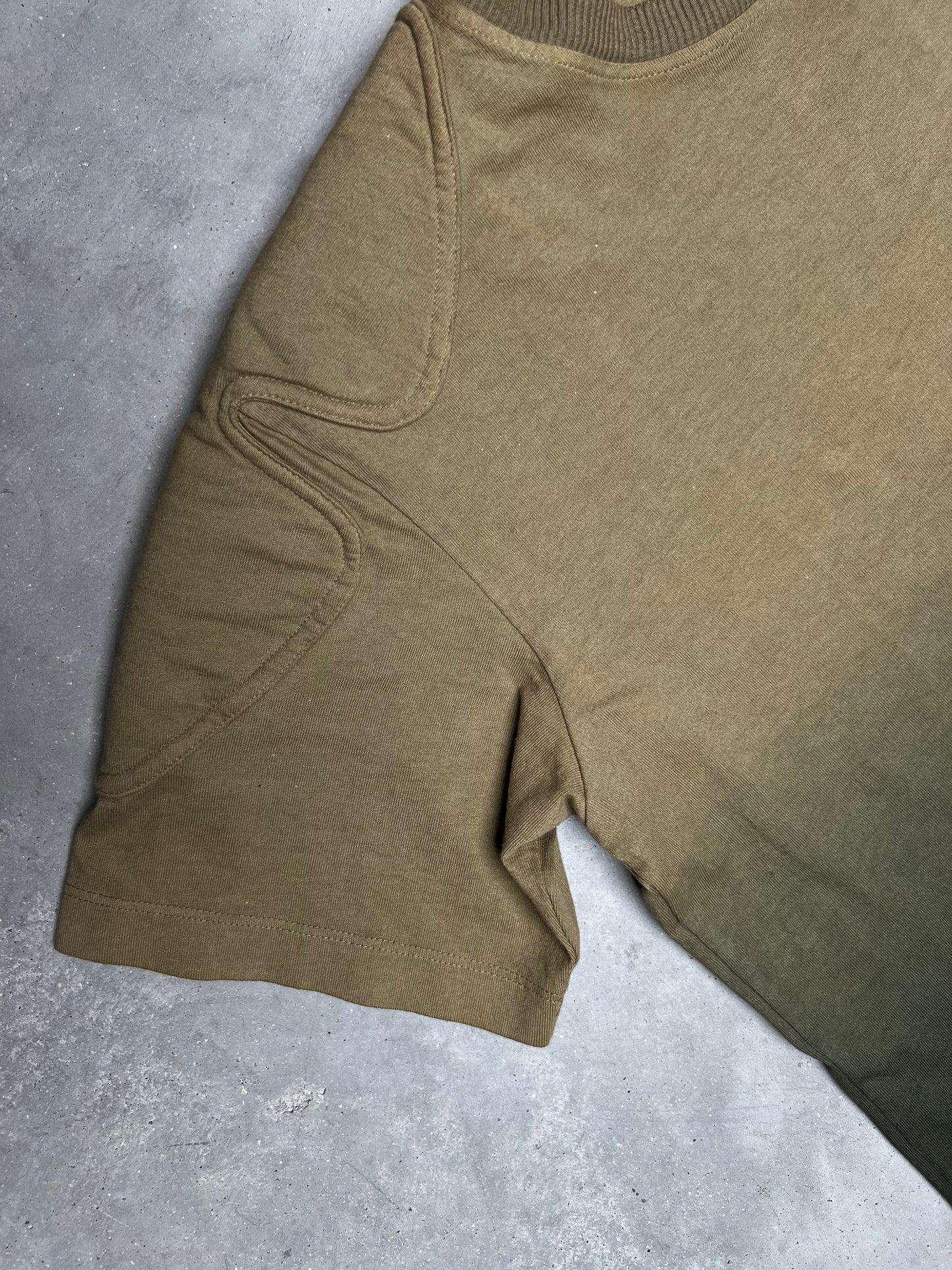 Dion Lee Dyed Green Fade T-Shirt