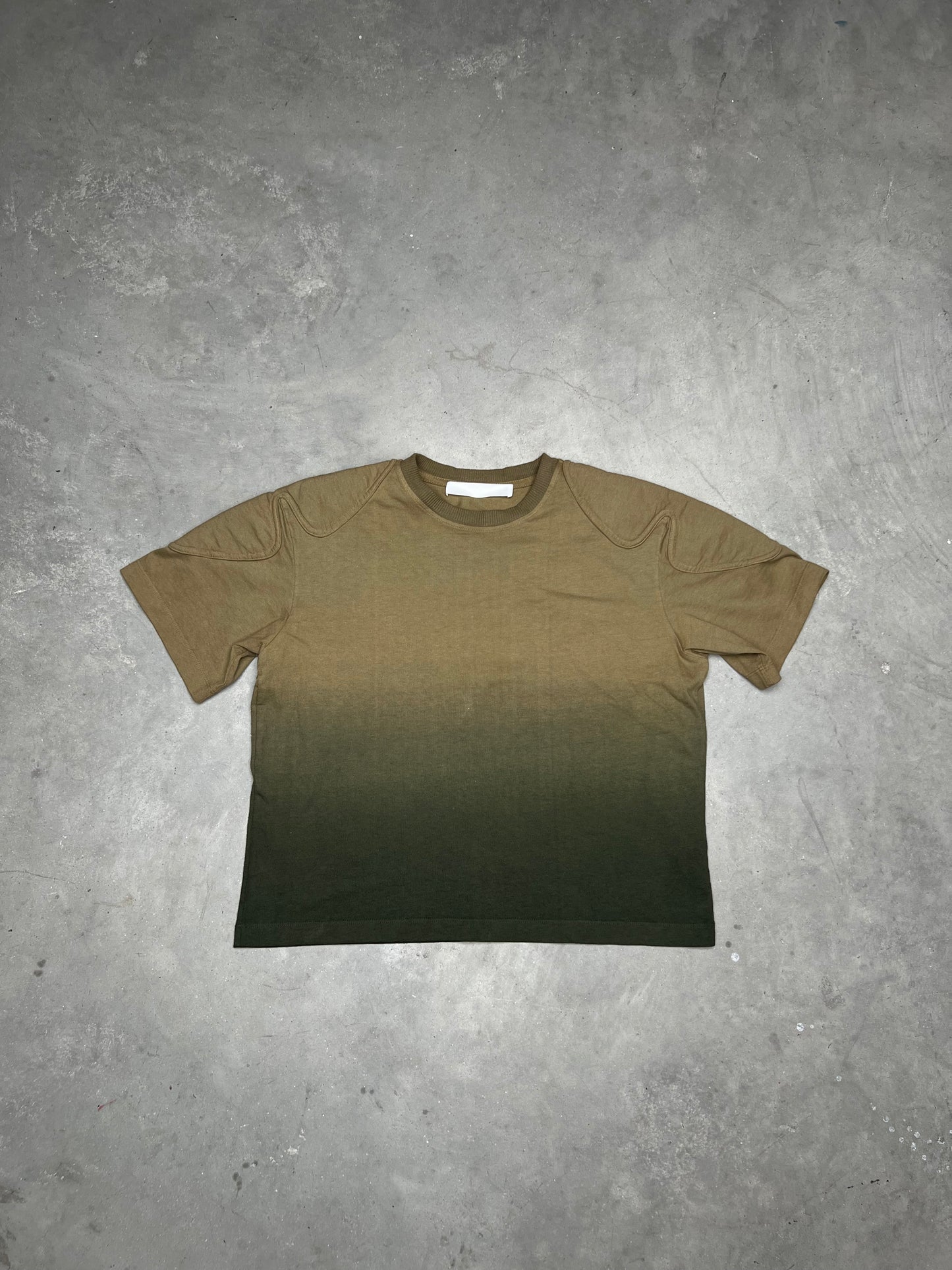 Dion Lee Dyed Green Fade T-Shirt