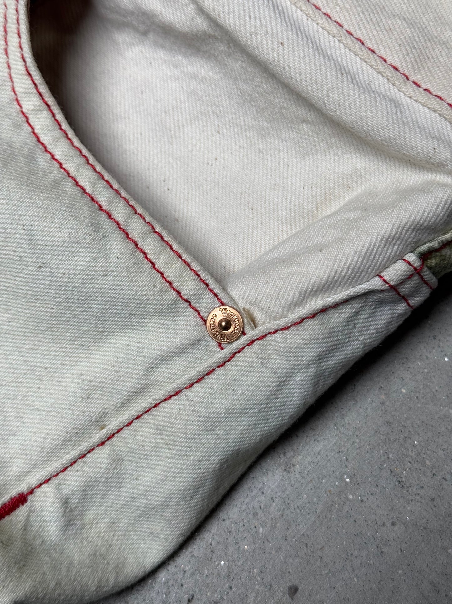 Vivienne Westwood AW21 Harris Boucher Painting Jeans