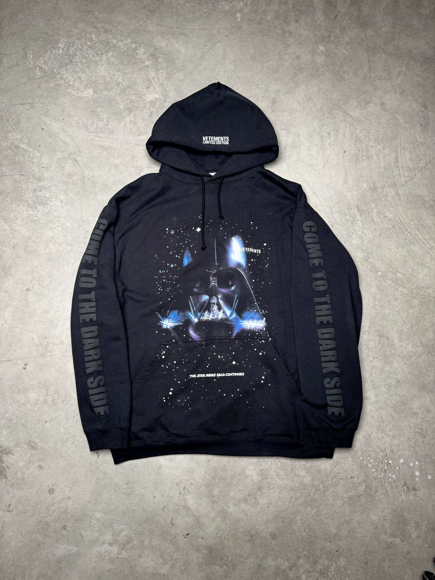 VETEMENTS Star Wars Darth Vader Hoodie