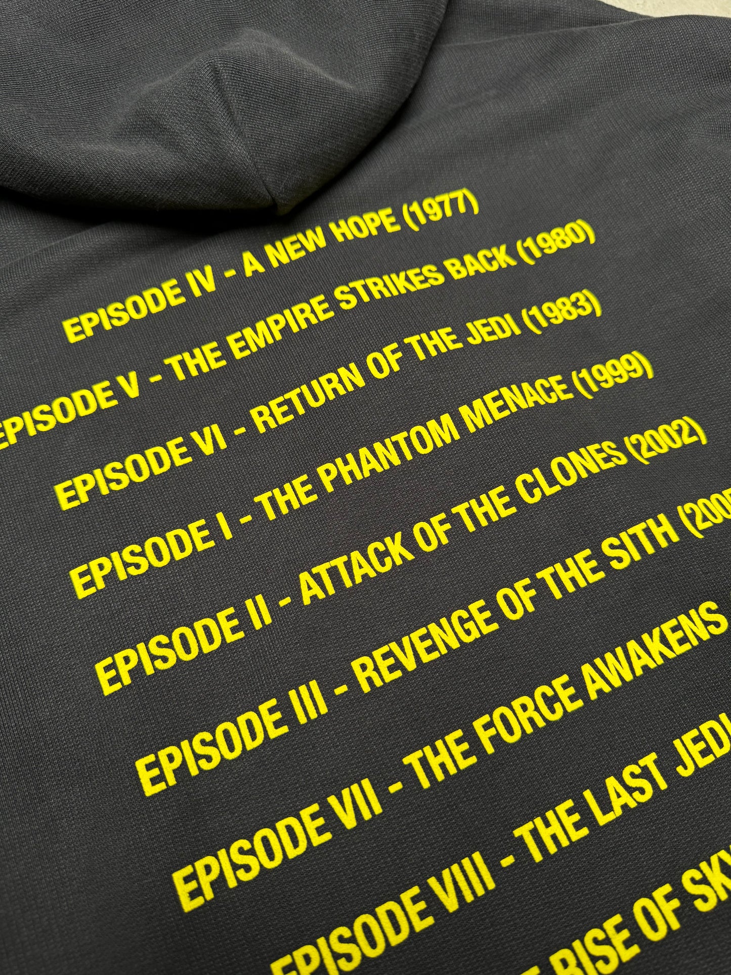 VETEMENTS Star Wars Yellow Logo Hoodie (Defective)