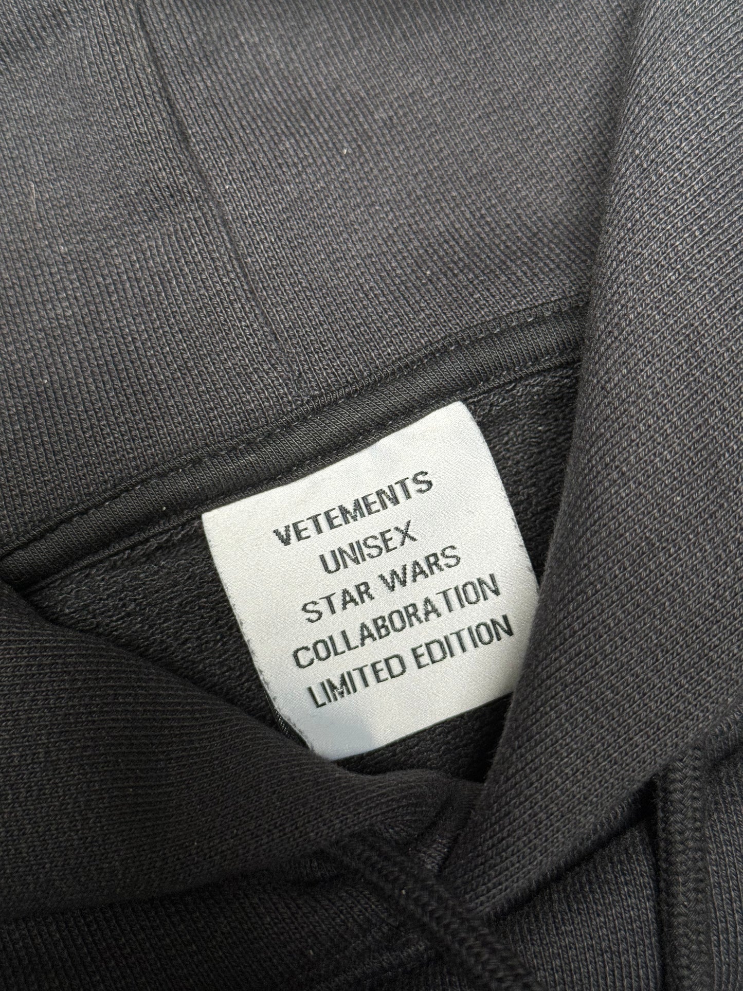 VETEMENTS Star Wars Darth Vader Hoodie