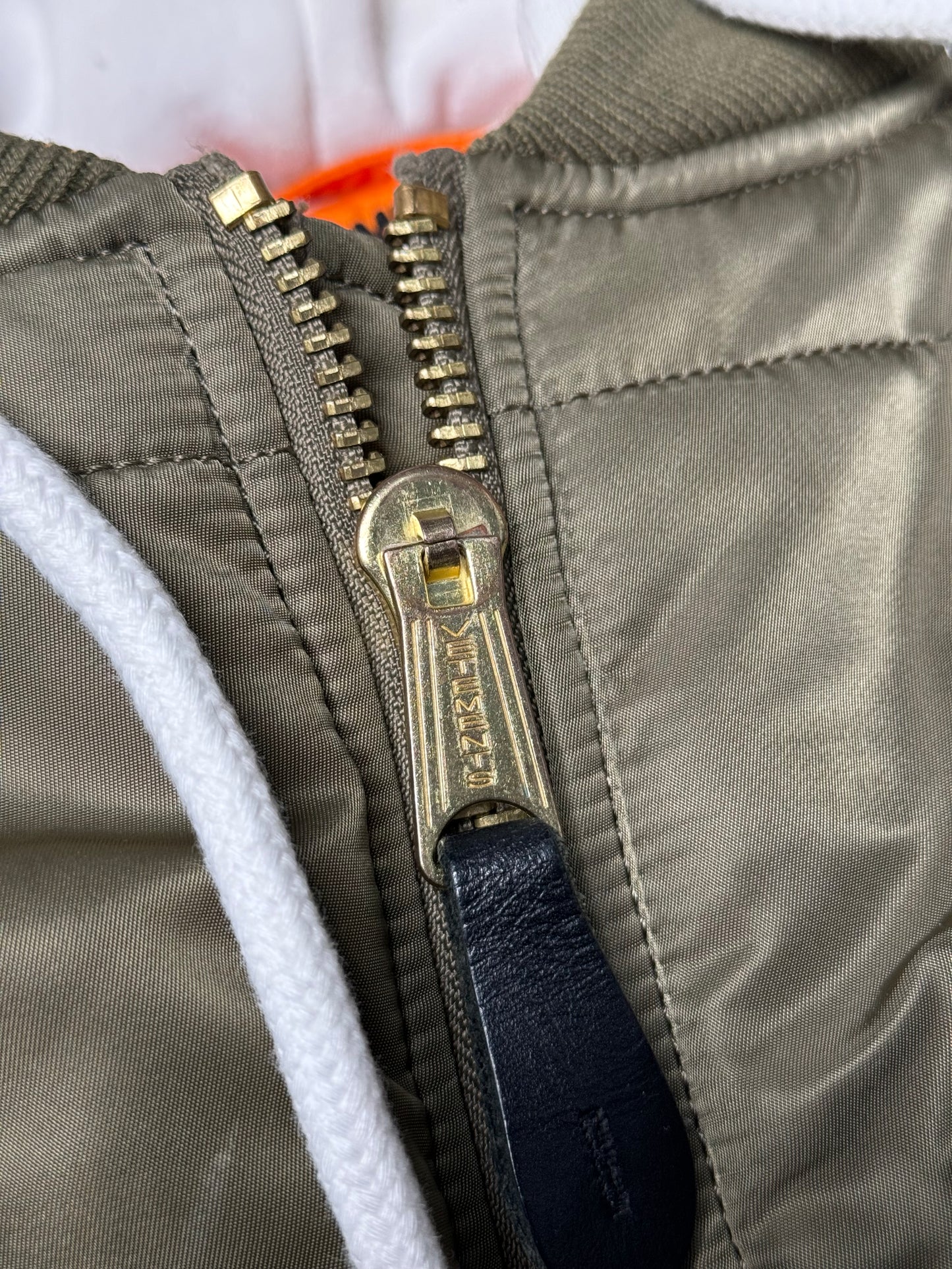 VETEMENTS Alpha Industries SS18 Reversible Bomber Jacket Green