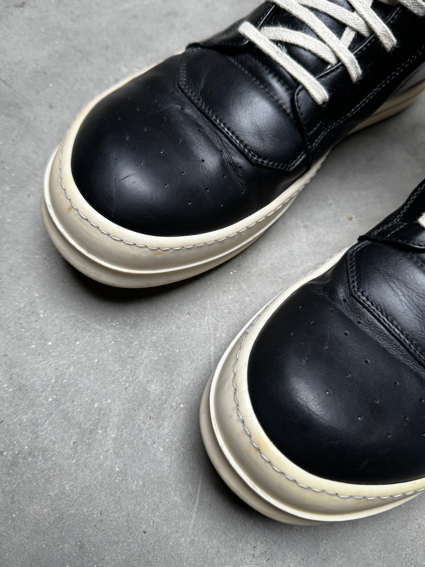 Rick Owens SS16 CYCLOPS Geobasket Black Milk