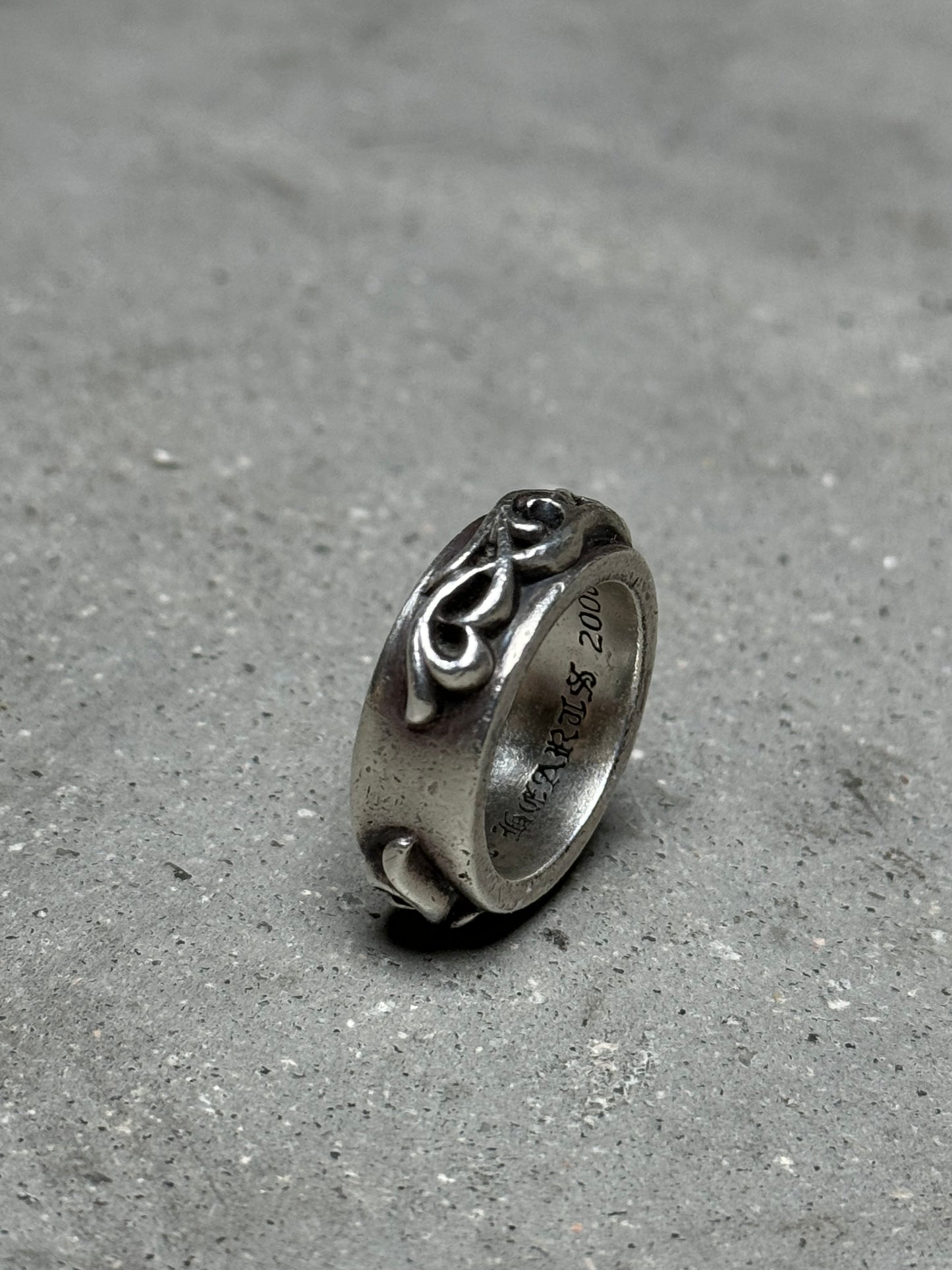 Chrome Hearts Double Narrow Vine Ring