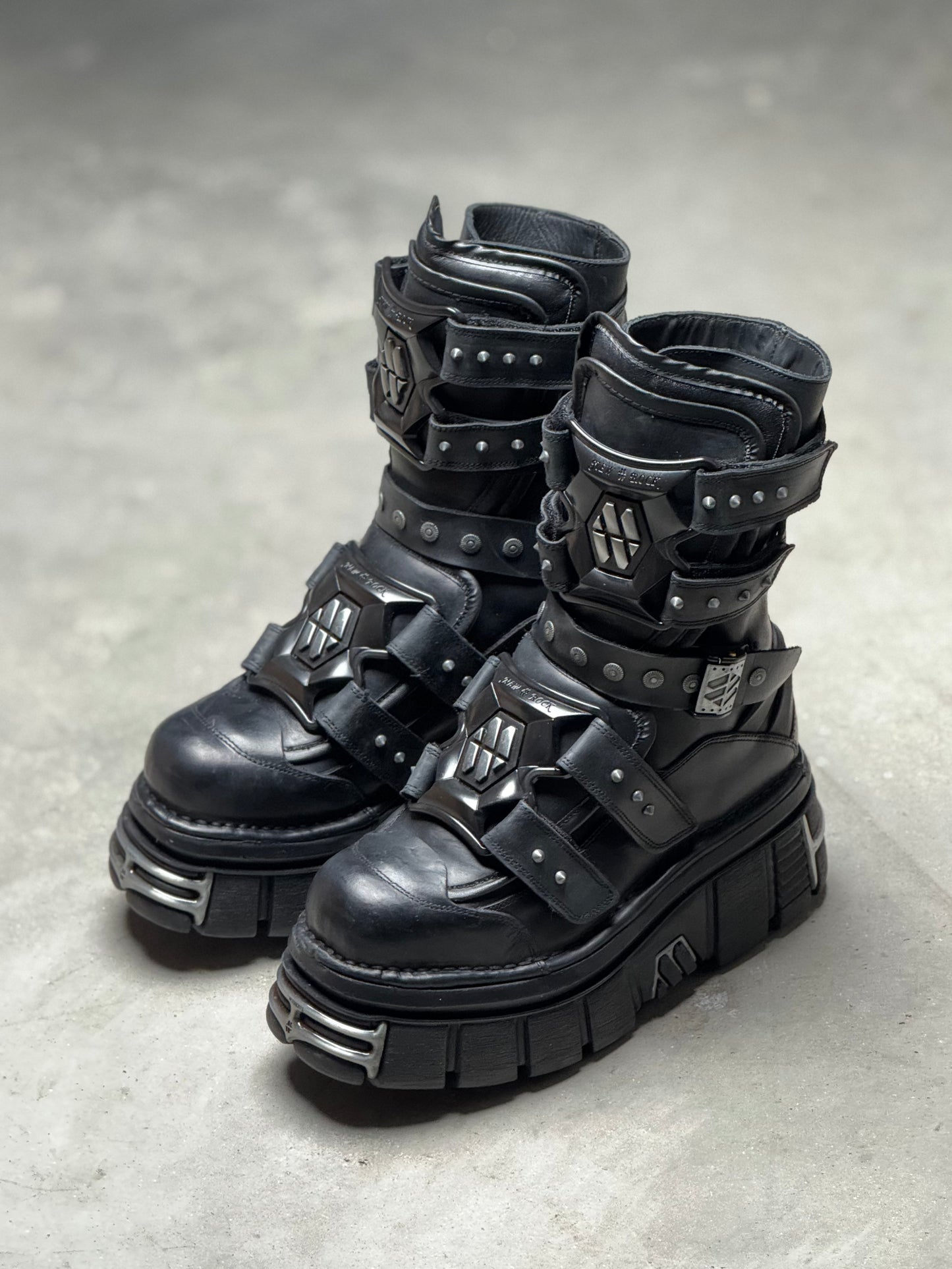 VETEMENS New Rock Gamer Platform Boots