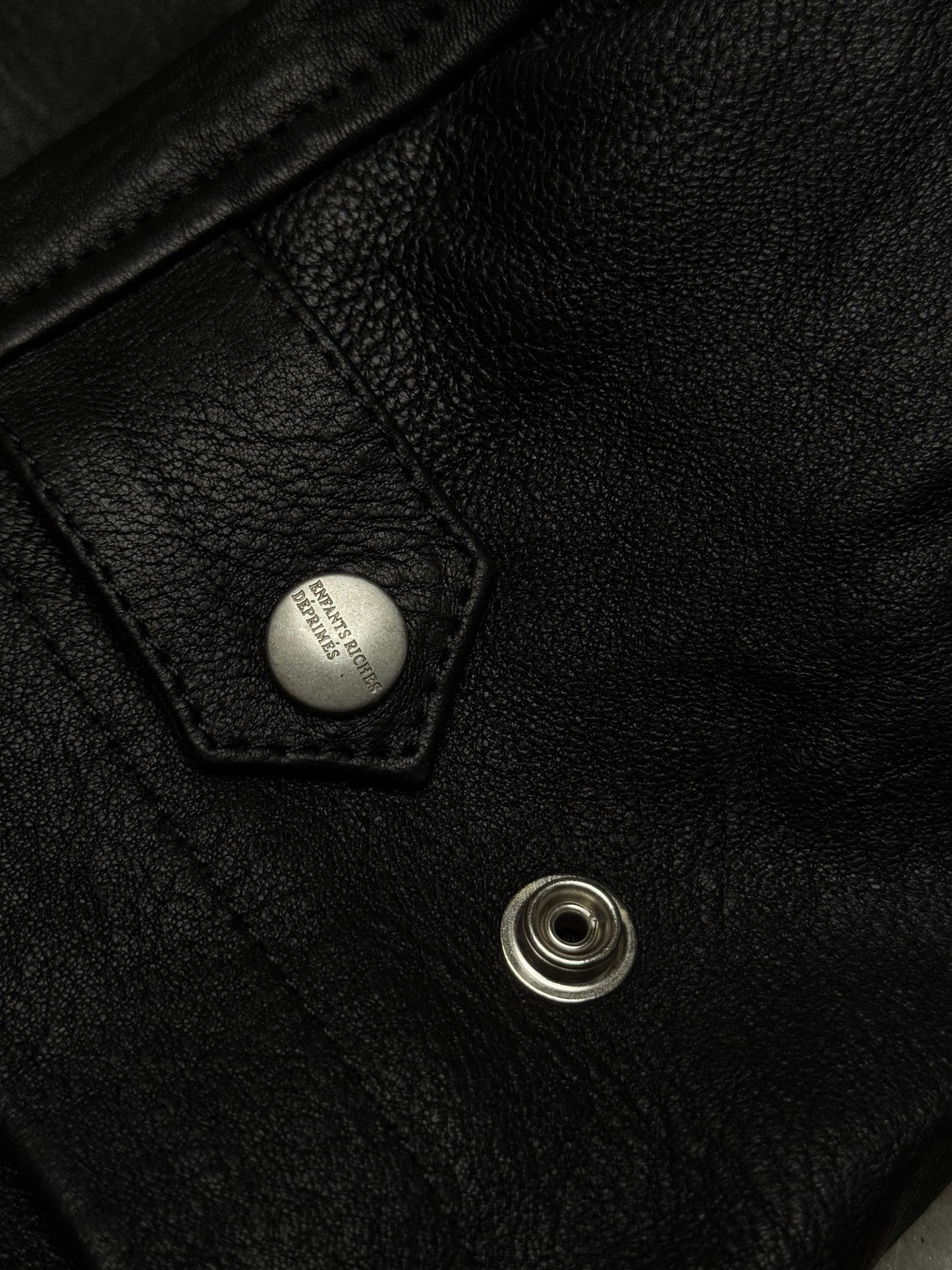 Enfants Riches Déprimés Principe De L’Amour Western Jacket Black