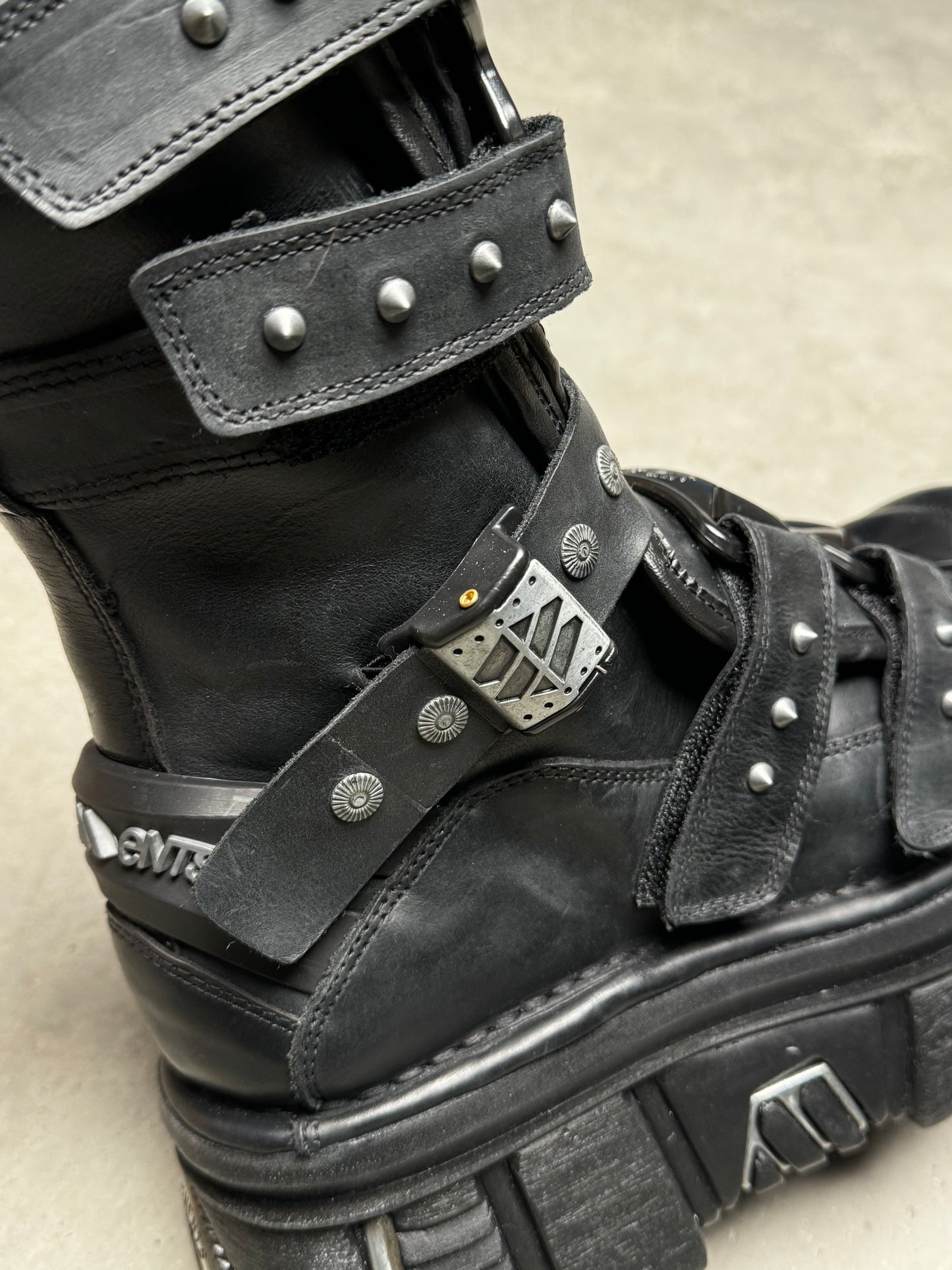 VETEMENS New Rock Gamer Platform Boots