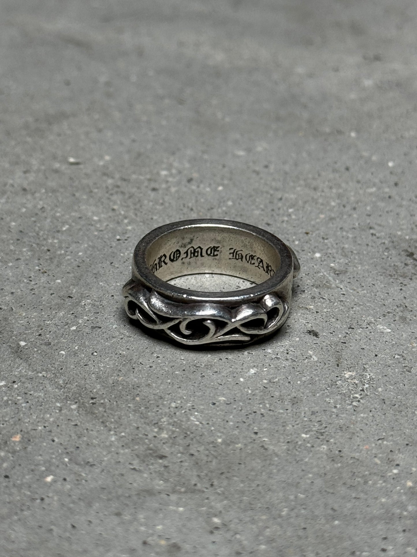 Chrome Hearts Double Narrow Vine Ring