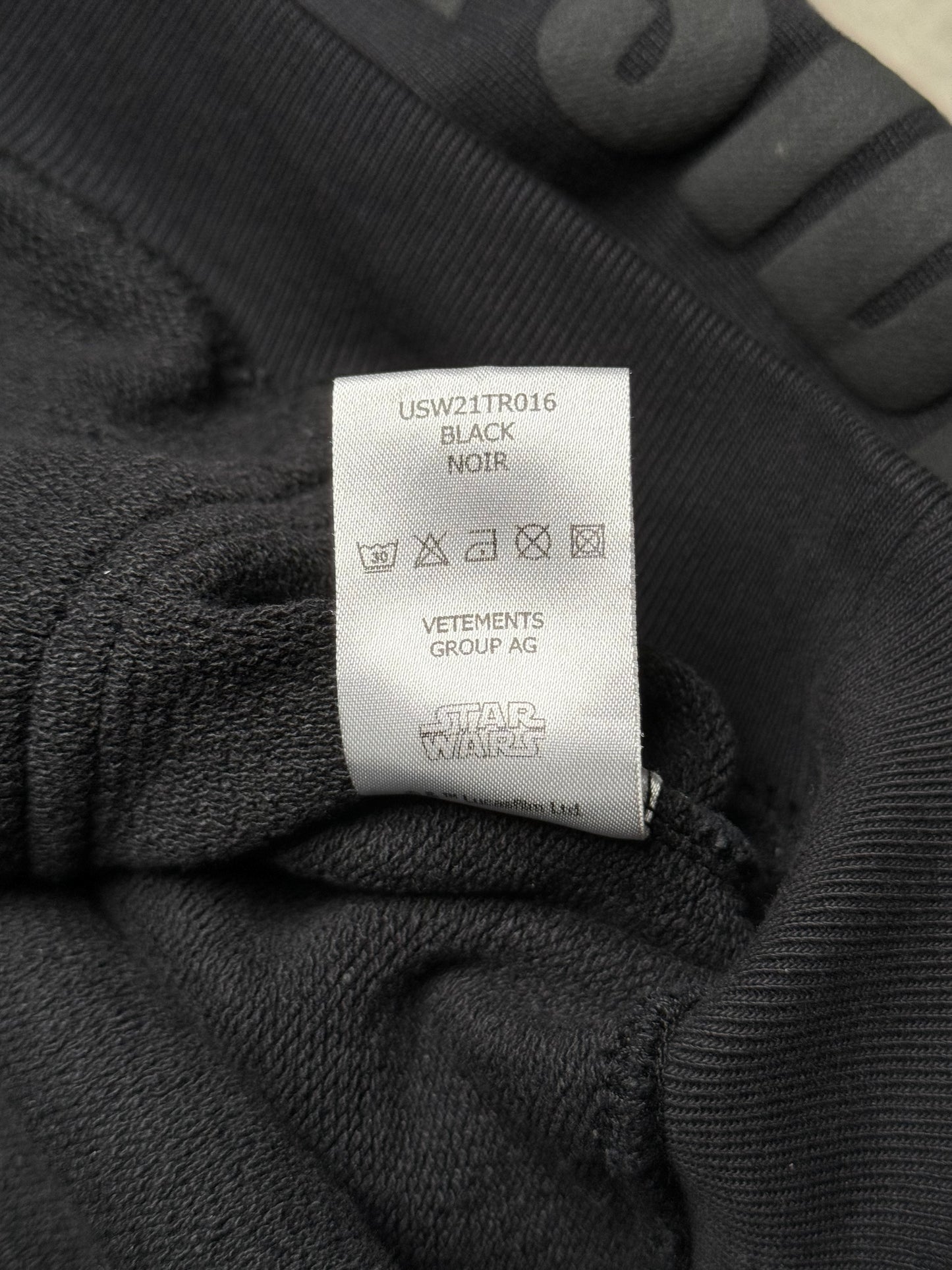 VETEMENTS Star Wars Darth Vader Hoodie