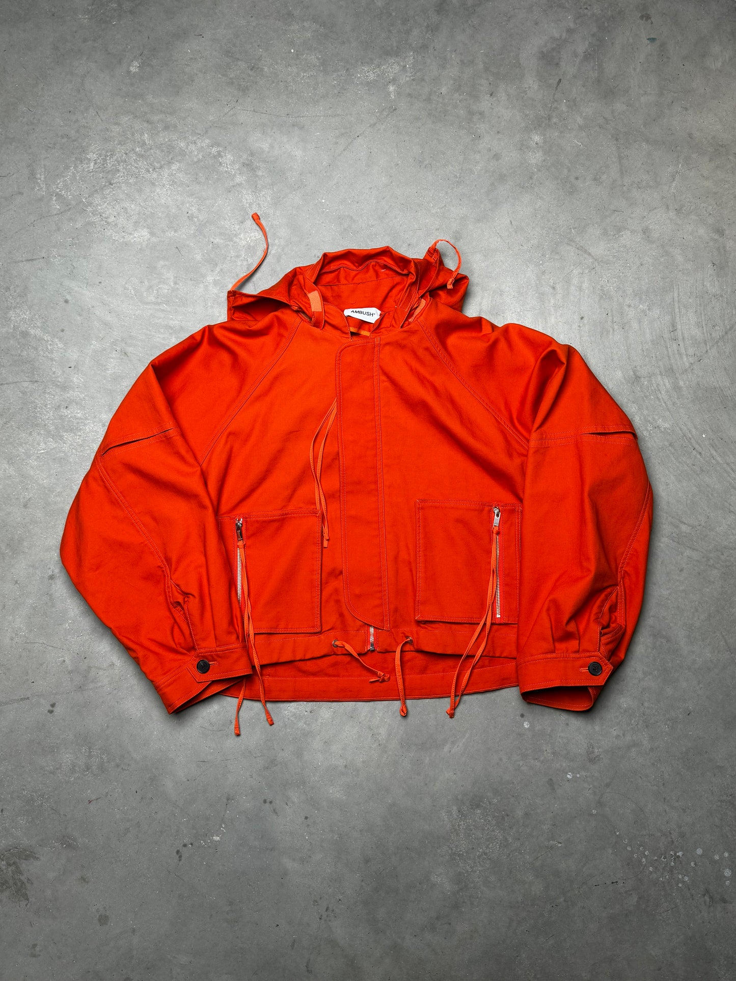 AMBUSH Matchesfashion Exclusive Canvas Jacket Orange