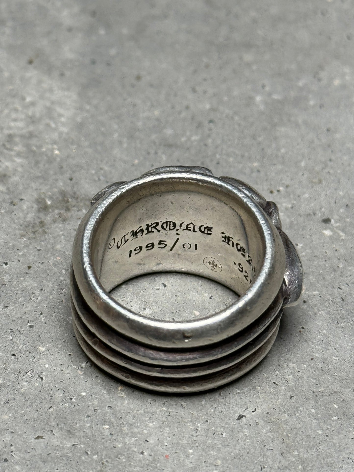 Chrome Hearts Dagger Heart Ring