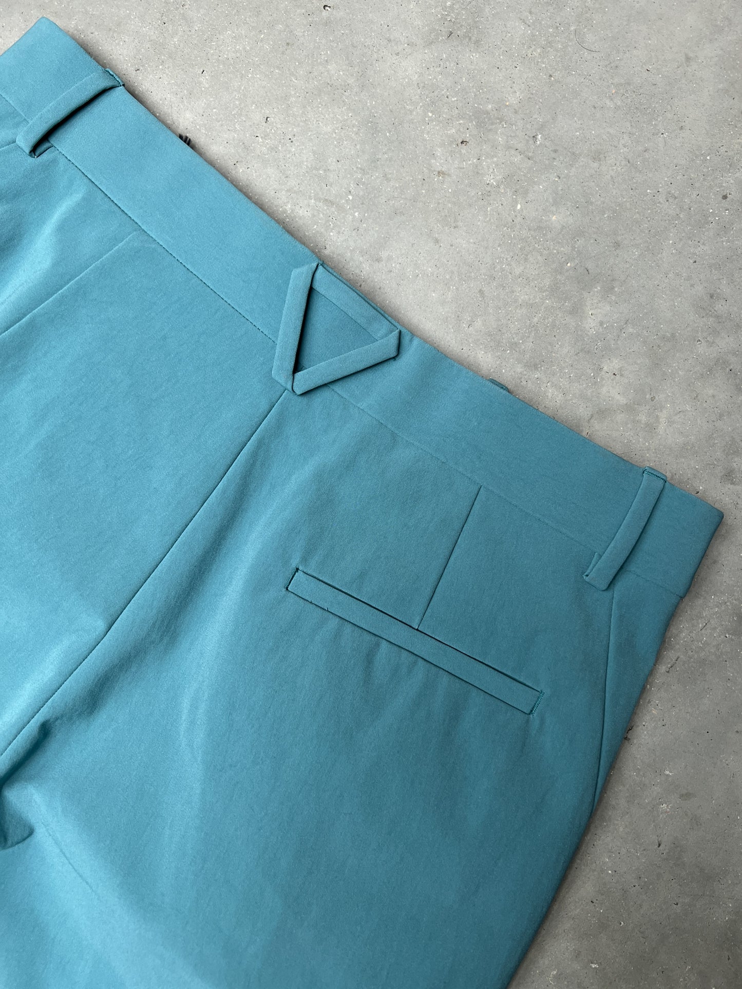 Bottega Veneta Nylon Canvas Knee Strap Pants