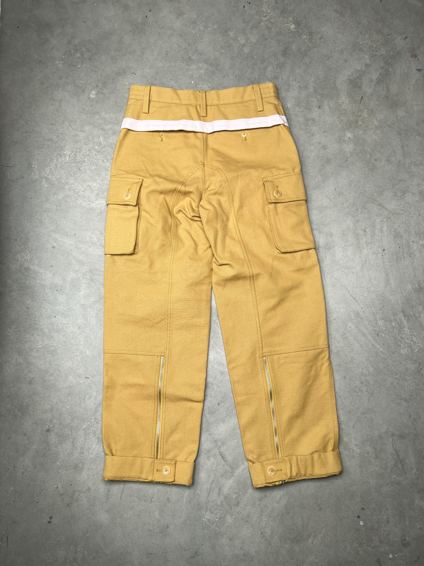 Jacquemus Le Cargo Giardino Dark Beige Cotton Cargo Pants