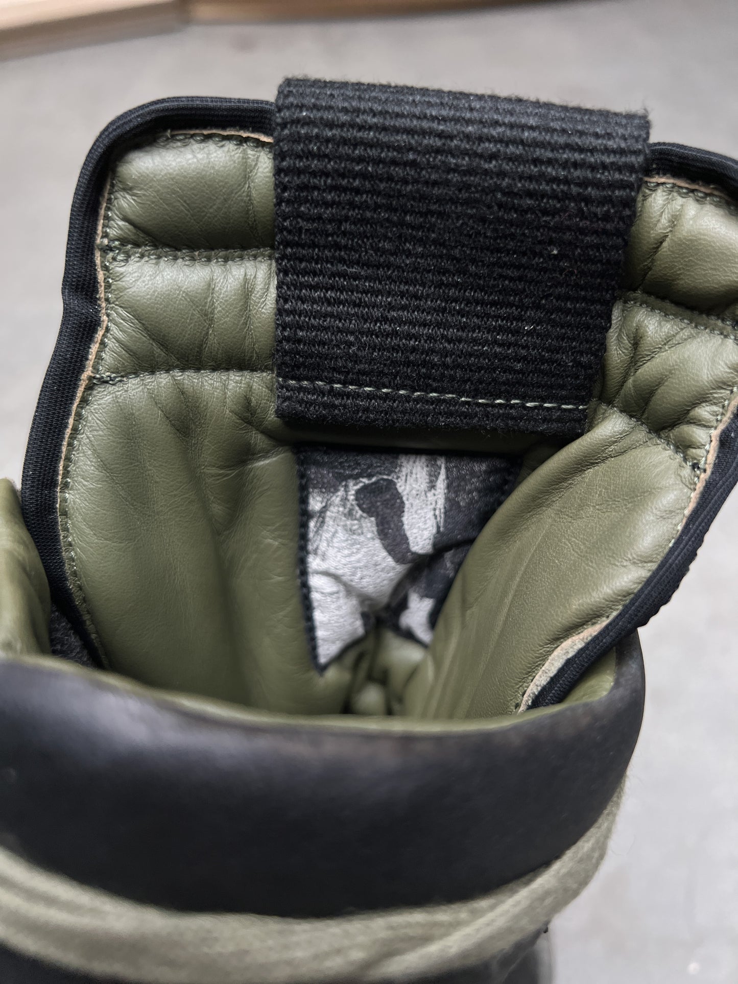 Rick Owens SS19 BABEL Geobasket Black Bluejay