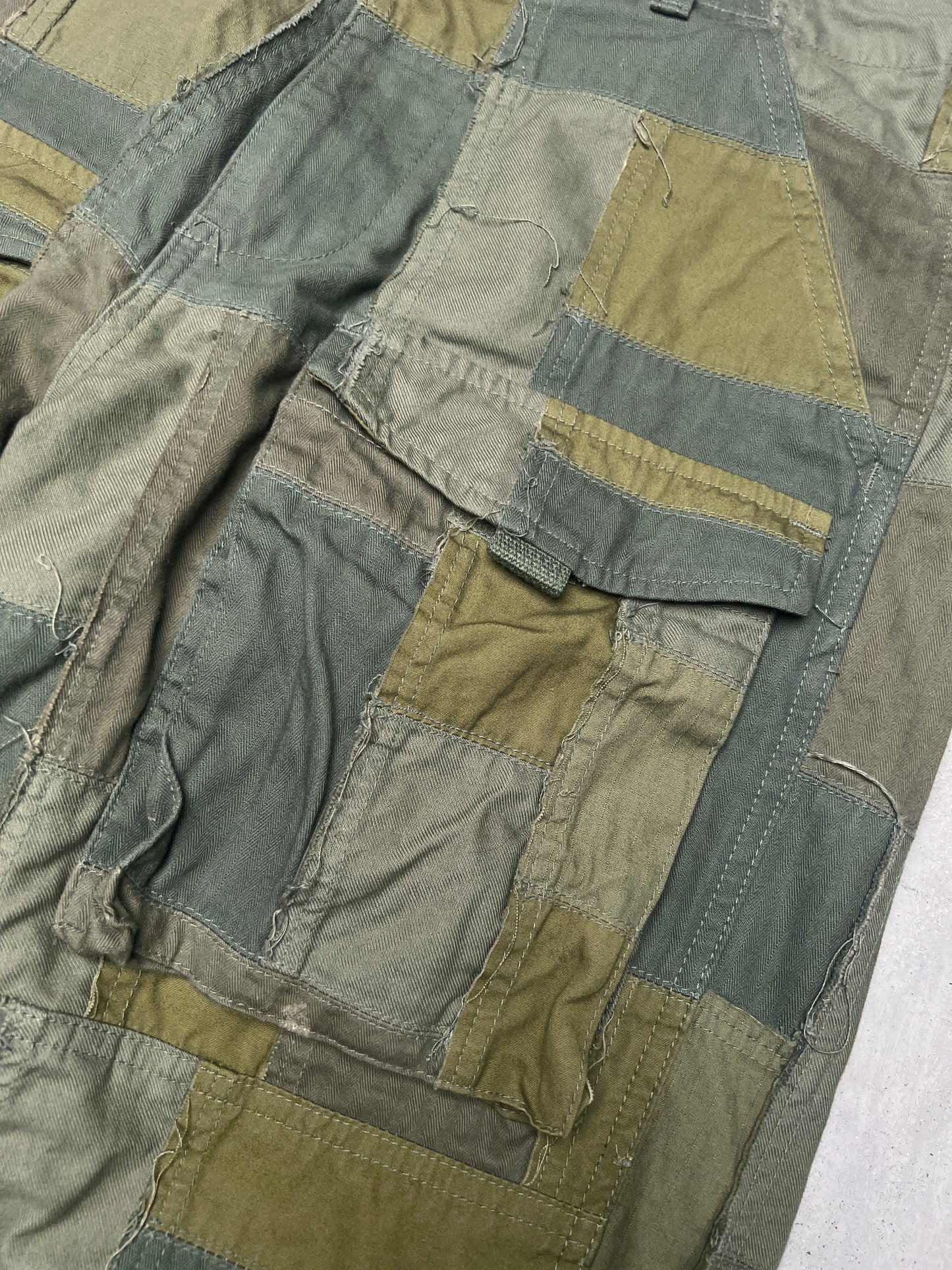 Supreme JUNYA WATANABE CDG MAN Patchwork Cargo Pant Olive Green