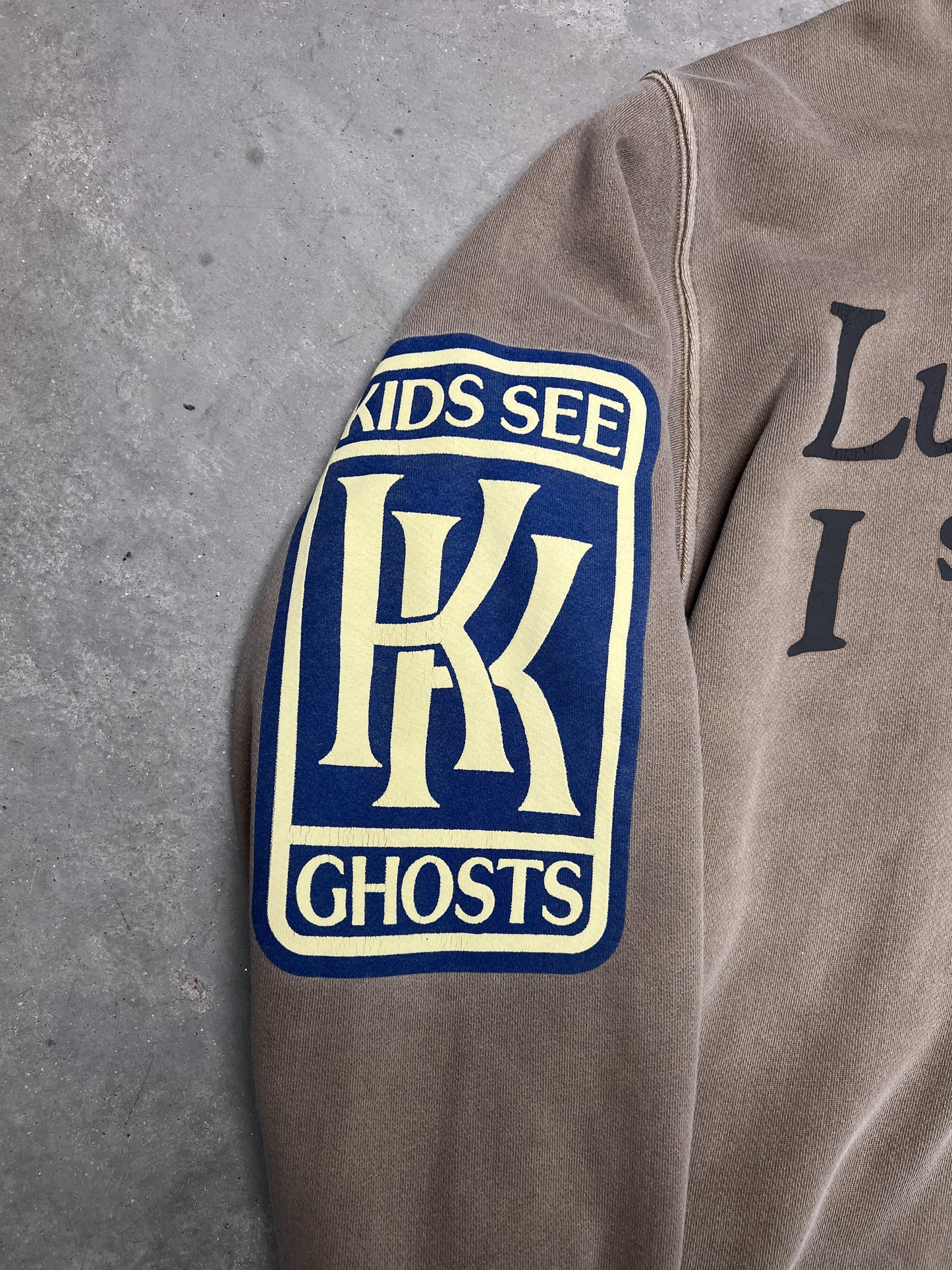 CPFM Kids See Ghosts Lucky Me Crewnecks