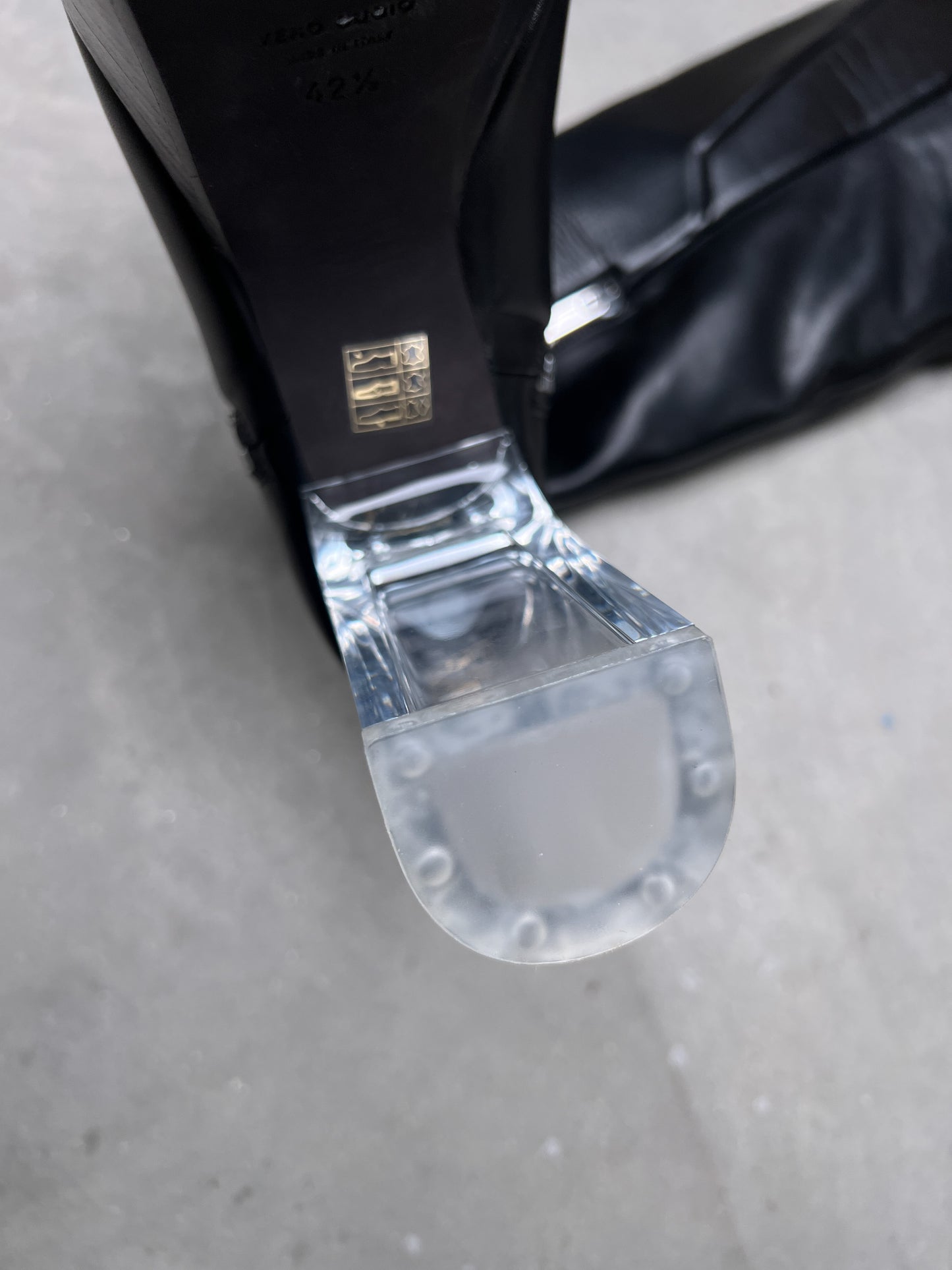 Rick Owens FW21 GETHSEMANE Thigh High Waders Kiss Boots
