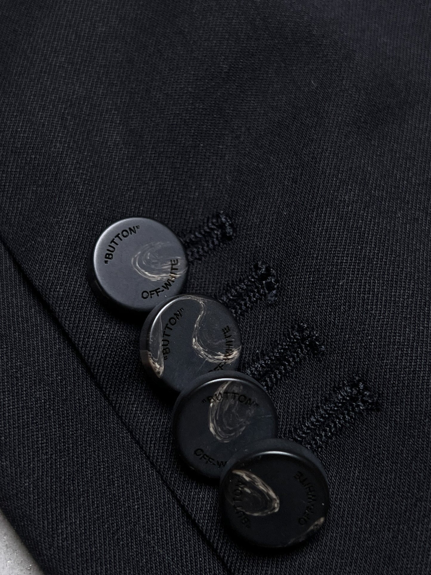 Off-White Luisaviaroma Exclusive Virgin Wool Suit Jacket