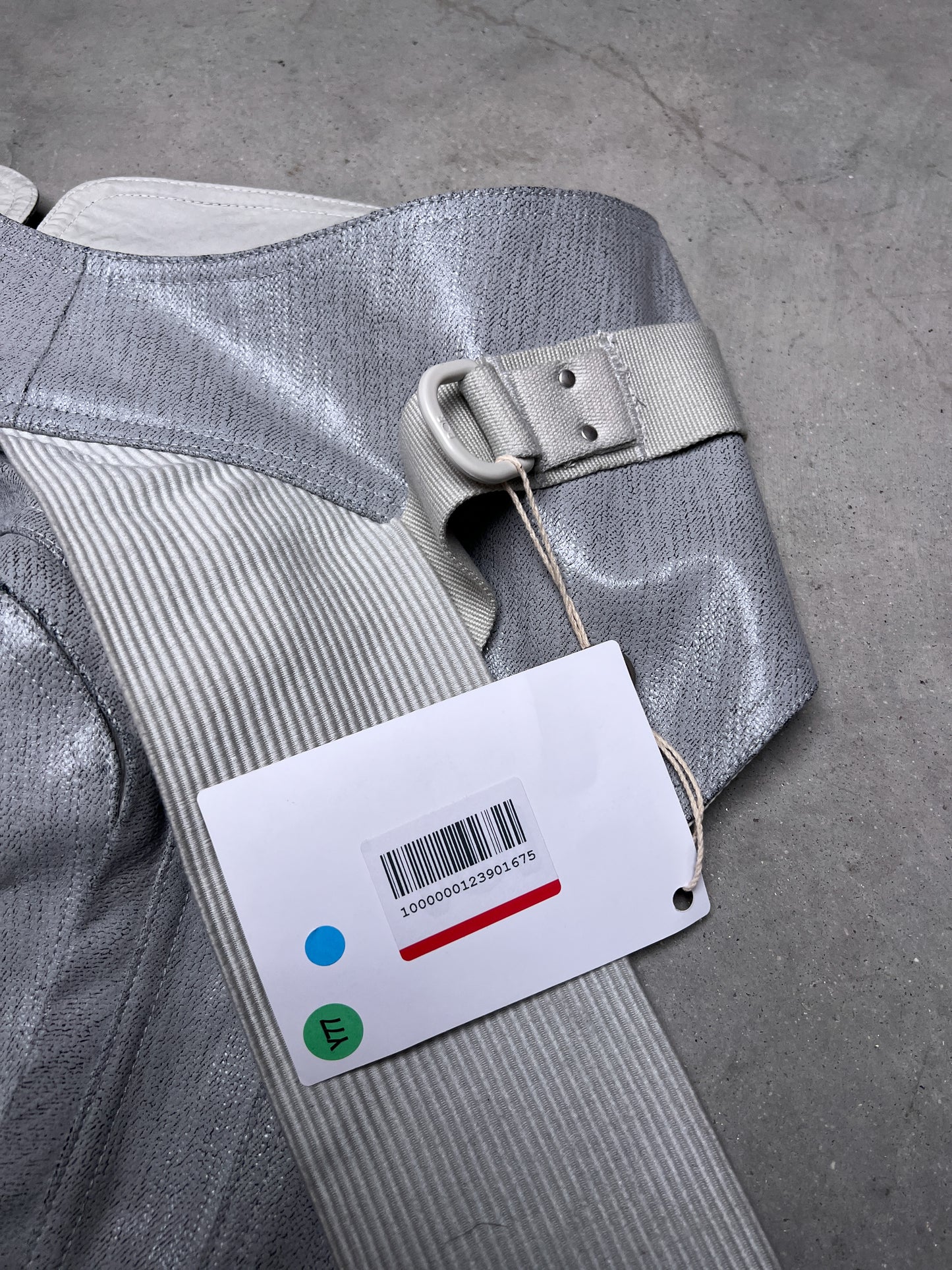 Rick Owens SS19 BABEL Runway Cargo Pocket Oyster Waist Bag