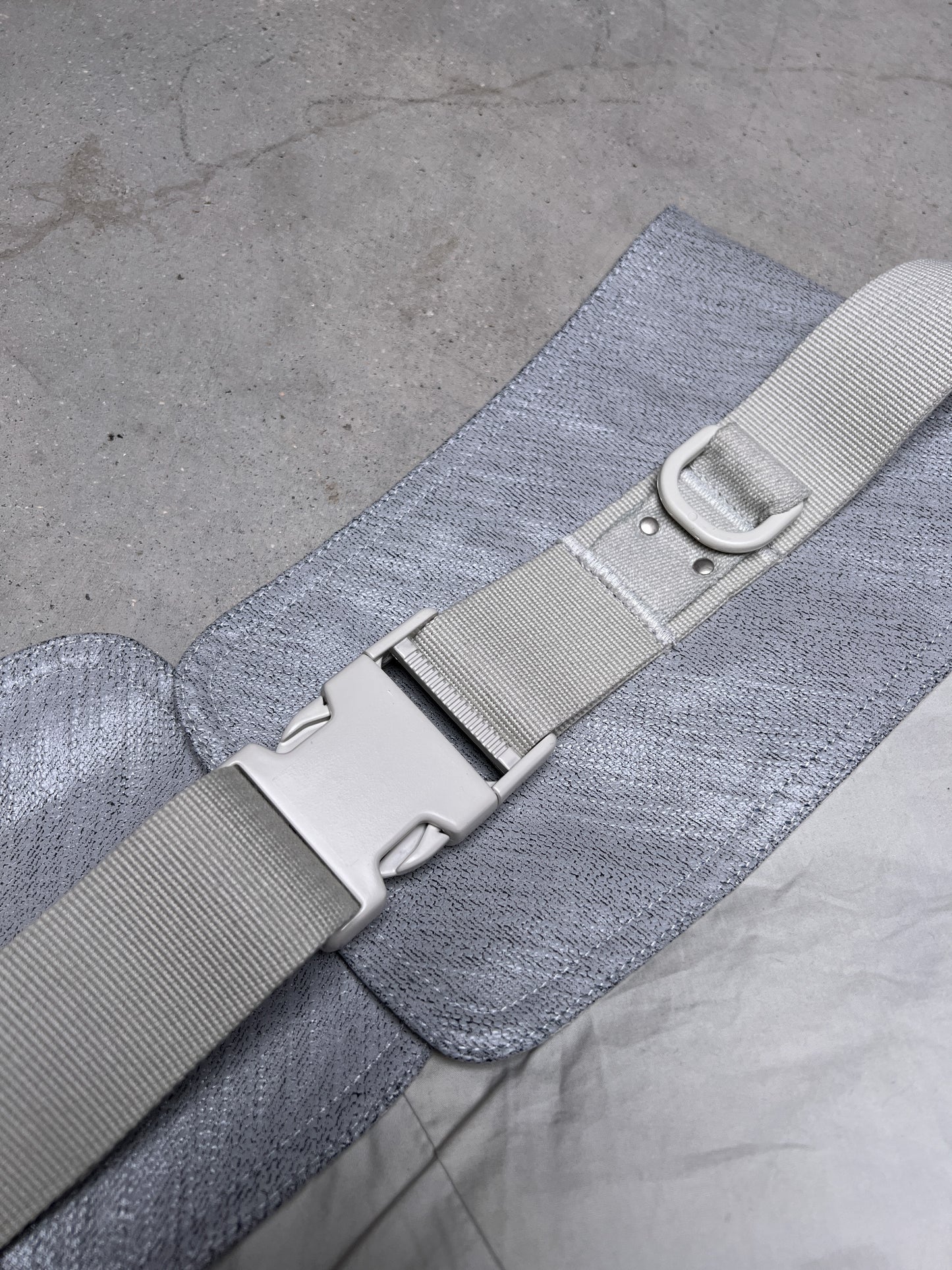 Rick Owens SS19 BABEL Runway Cargo Pocket Oyster Waist Bag