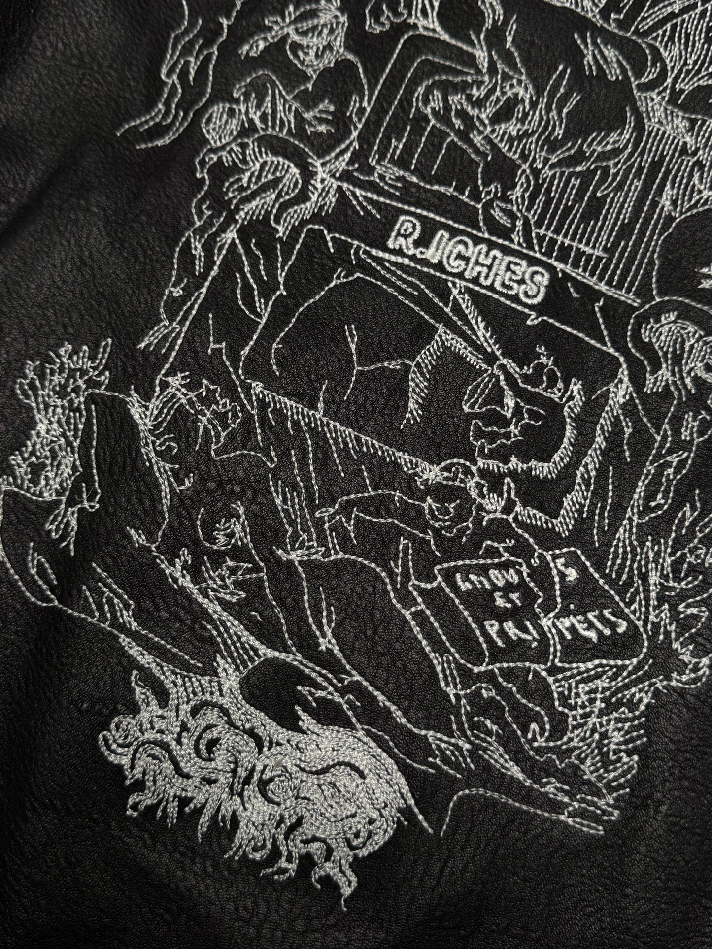Enfants Riches Déprimés Principe De L’Amour Western Jacket Black