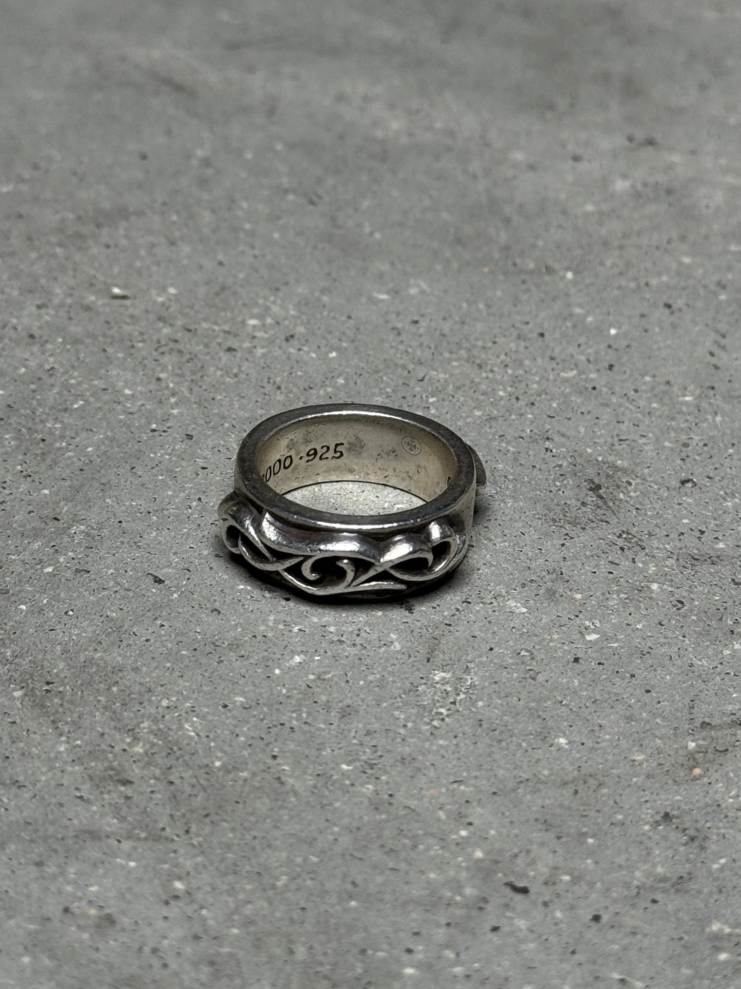 Chrome Hearts Double Narrow Vine Ring