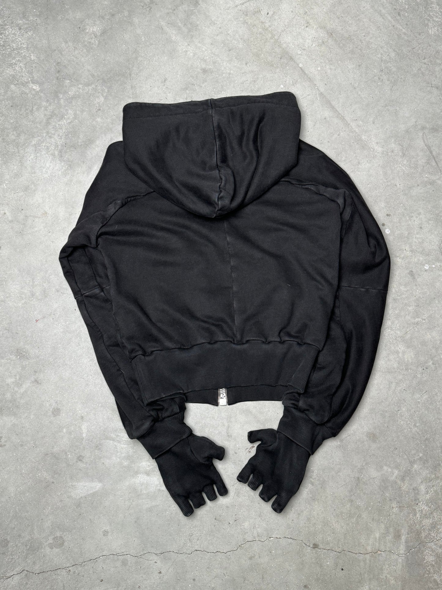 Shine Luxury Bozomane Inserted Zip Hoodie