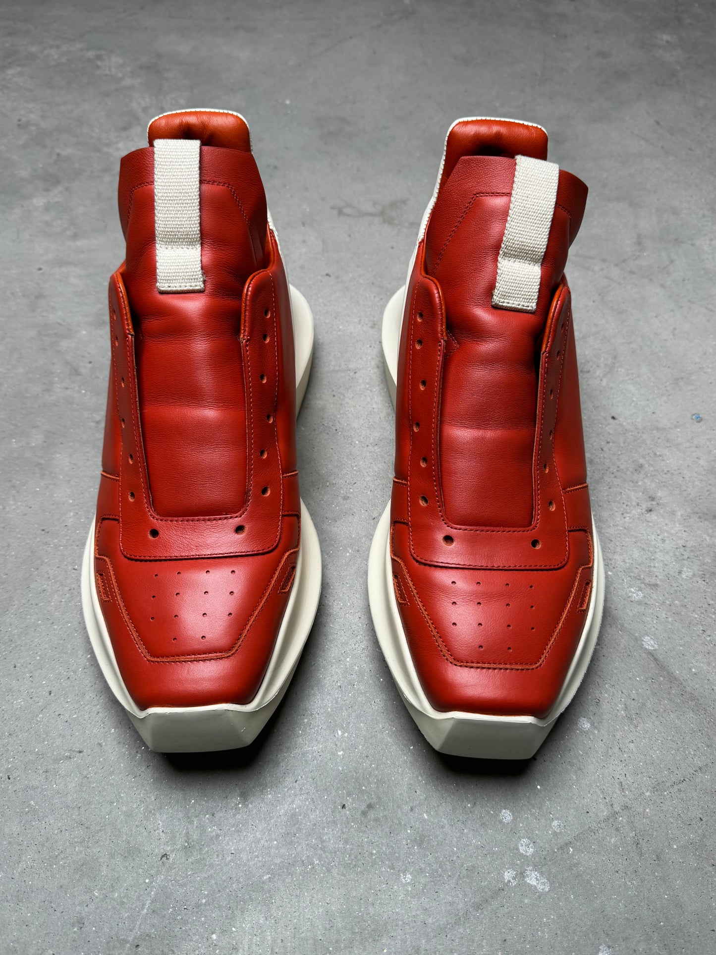 Rick Owens 1 OF 1 SAMPLE Geth Runner Orange Milk