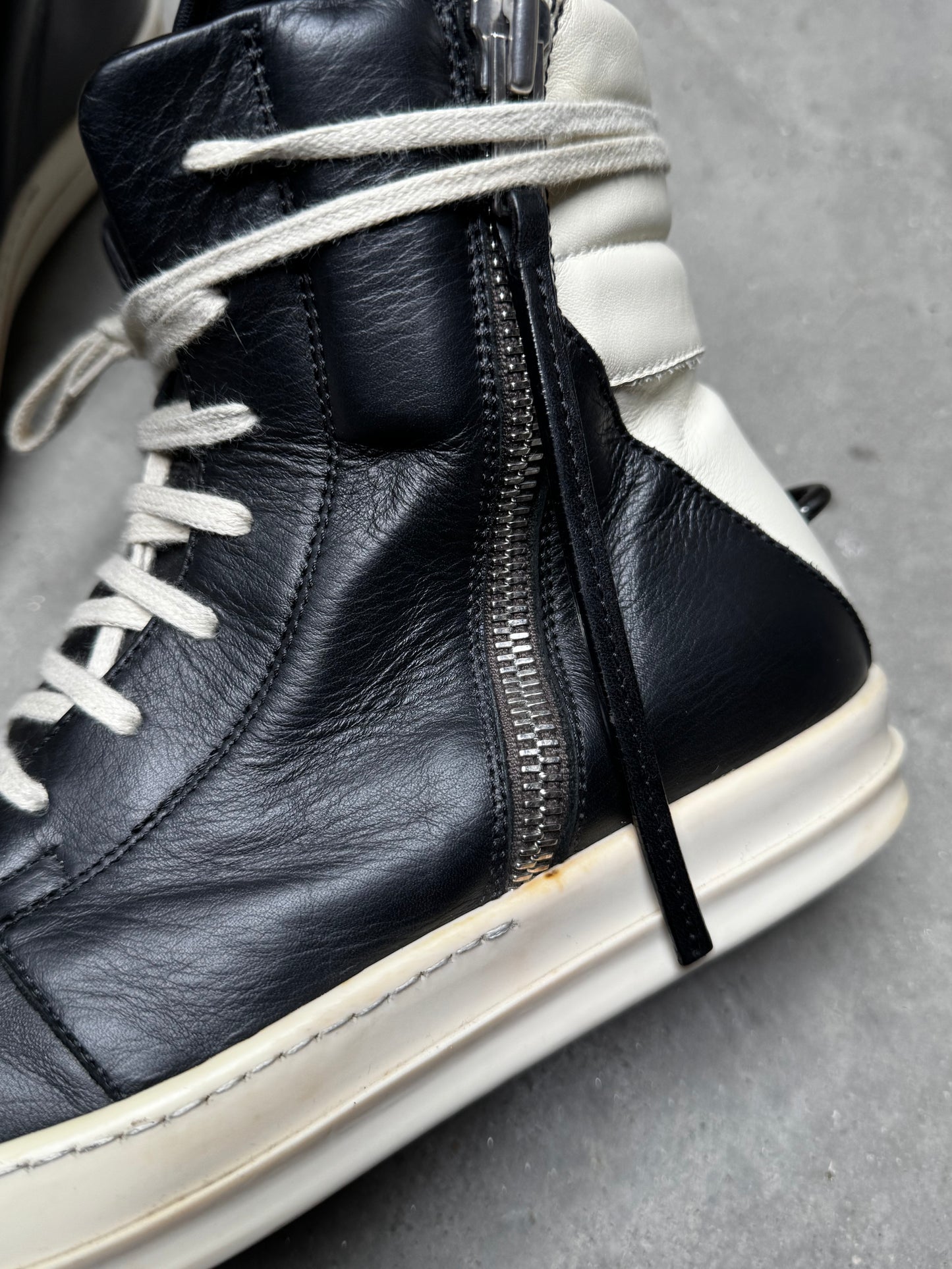 Rick Owens SS16 CYCLOPS Geobasket Black Milk