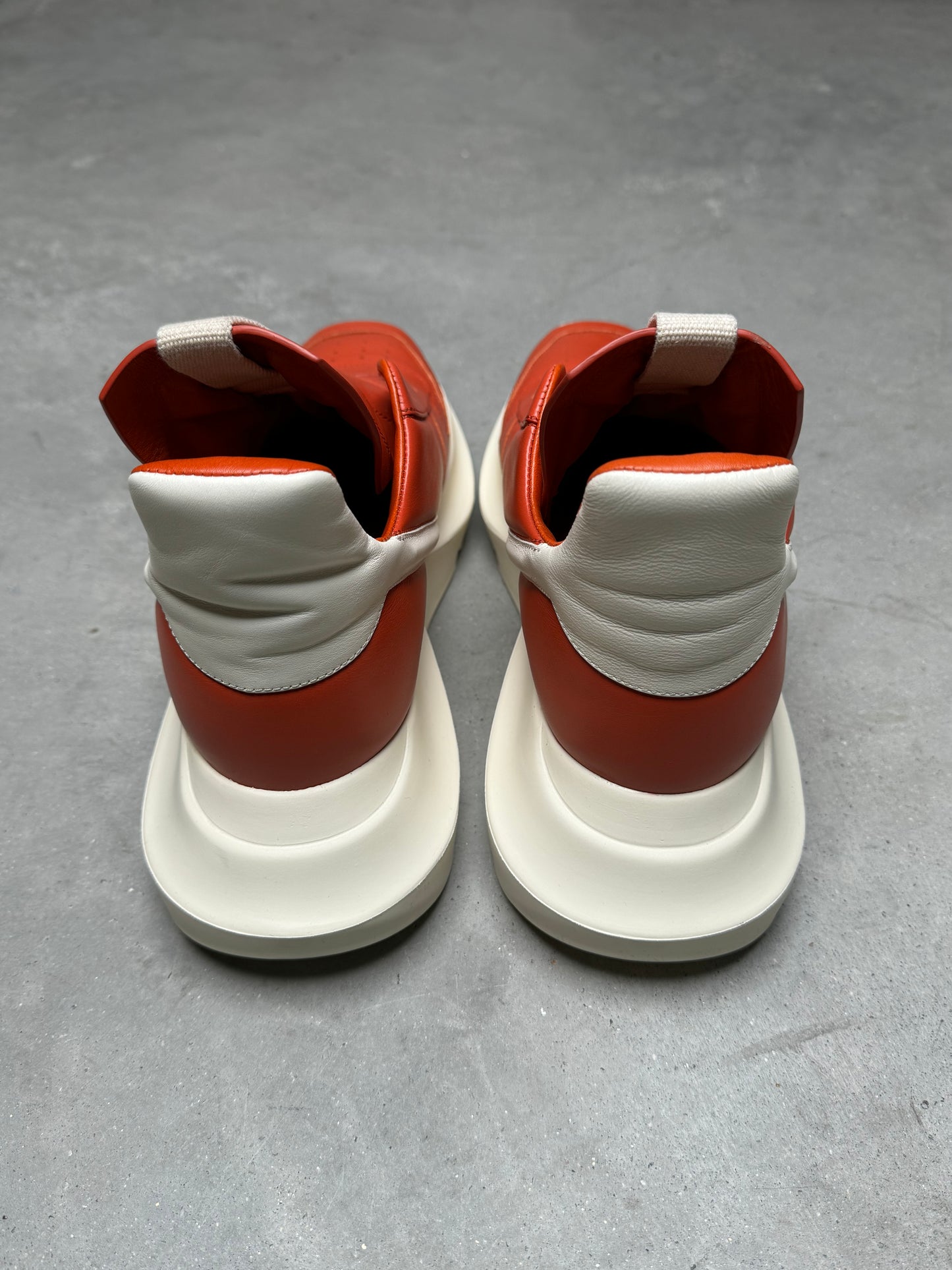 Rick Owens 1 OF 1 SAMPLE Geth Runner Orange Milk