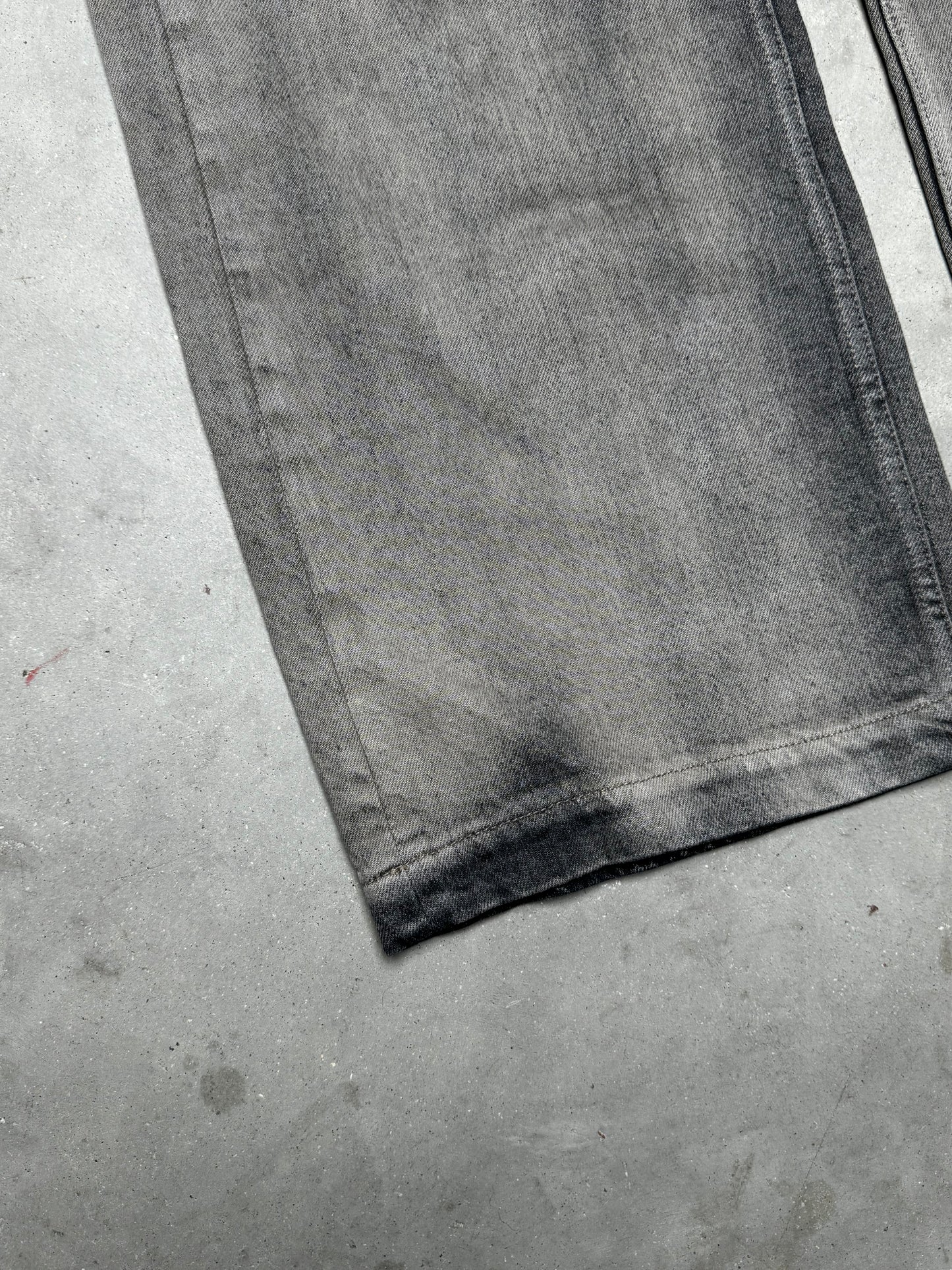Rick Owens DRKSHDW FW23 LUXOR Geth Jeans Mineral Pearl