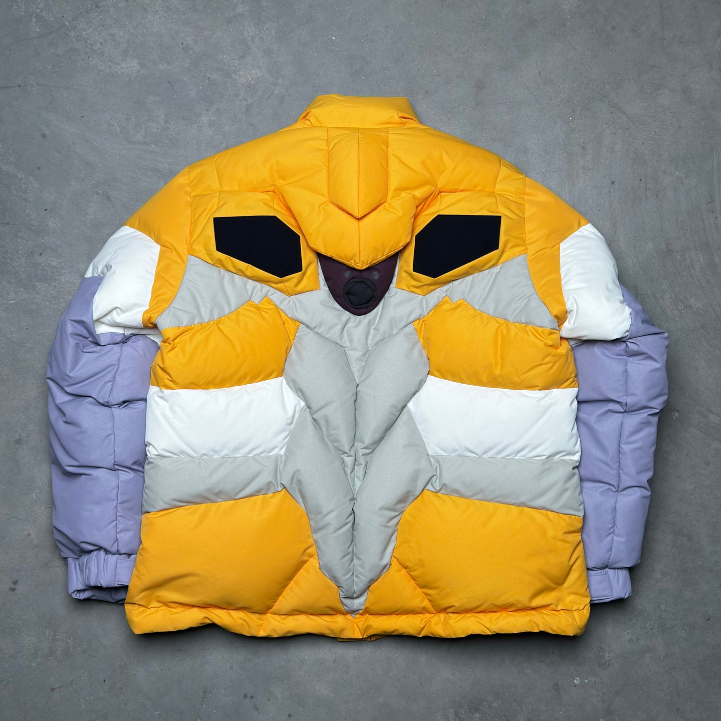 Undercover x Neon Genesis Evangelion EVA-00 Down Jacket Yellow