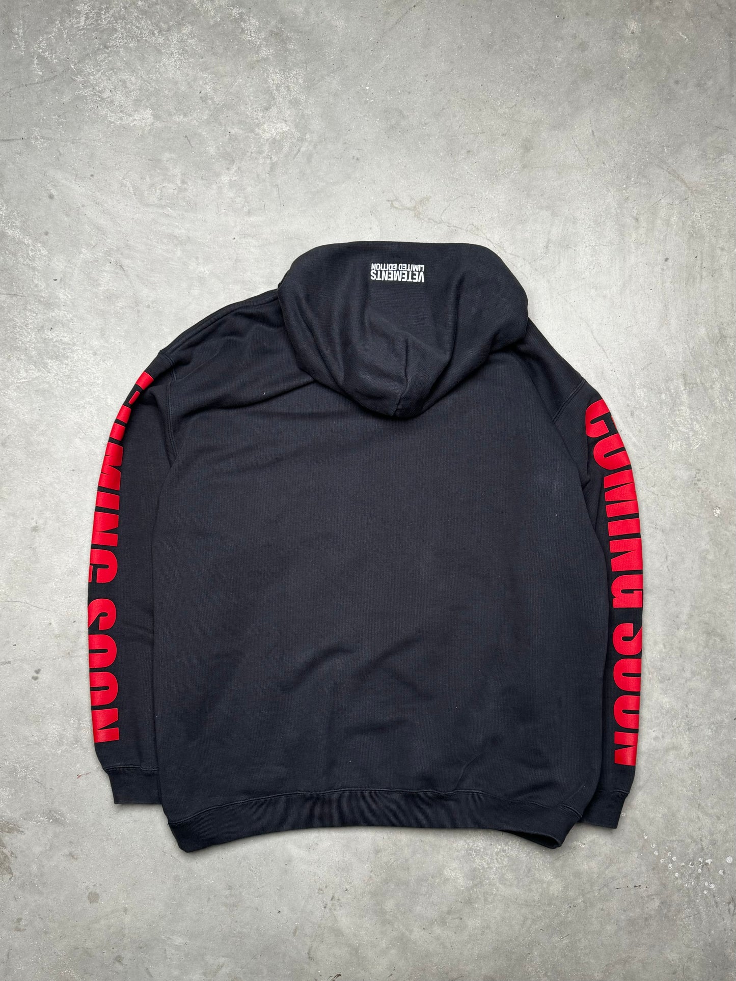 VETEMENTS Star Wars A New Hope Coming Soon Hoodie