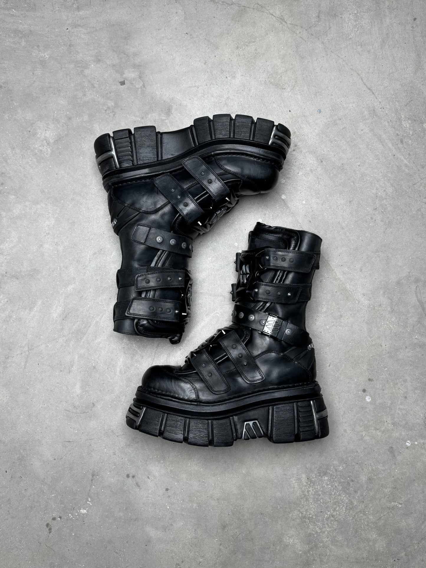 VETEMENS New Rock Gamer Platform Boots