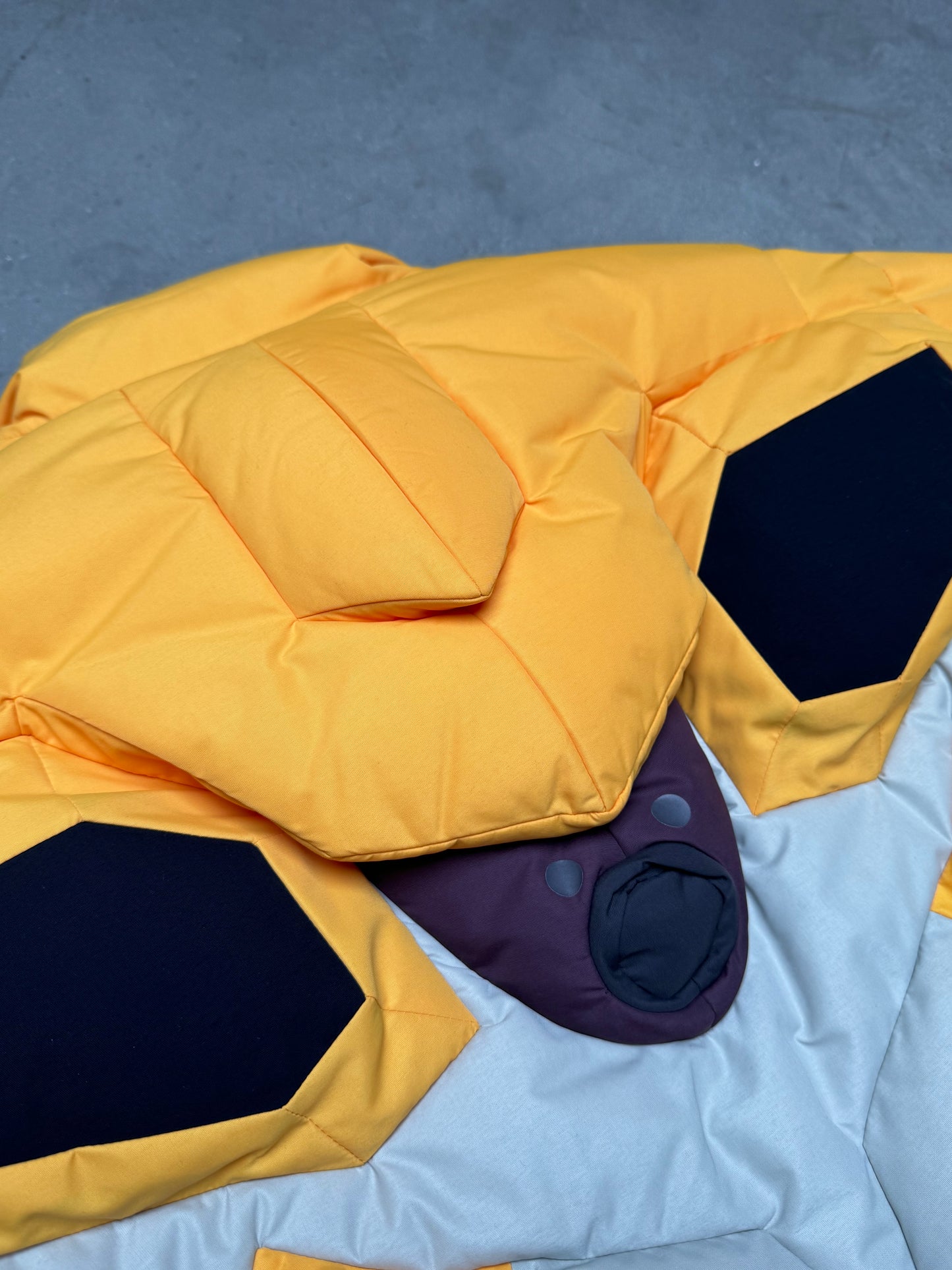 Undercover x Neon Genesis Evangelion EVA-00 Down Jacket Yellow