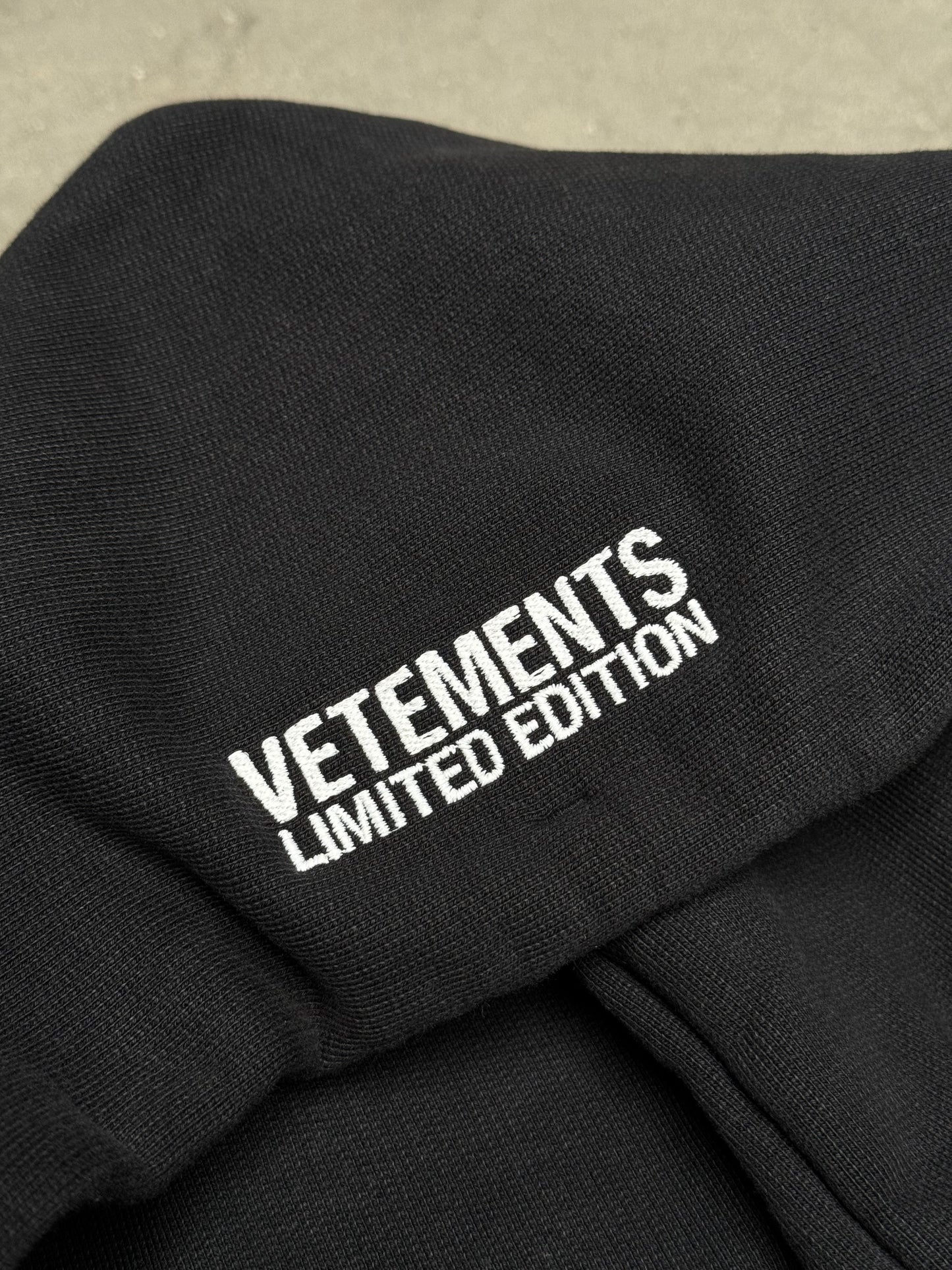 VETEMENTS Star Wars A New Hope Coming Soon Hoodie