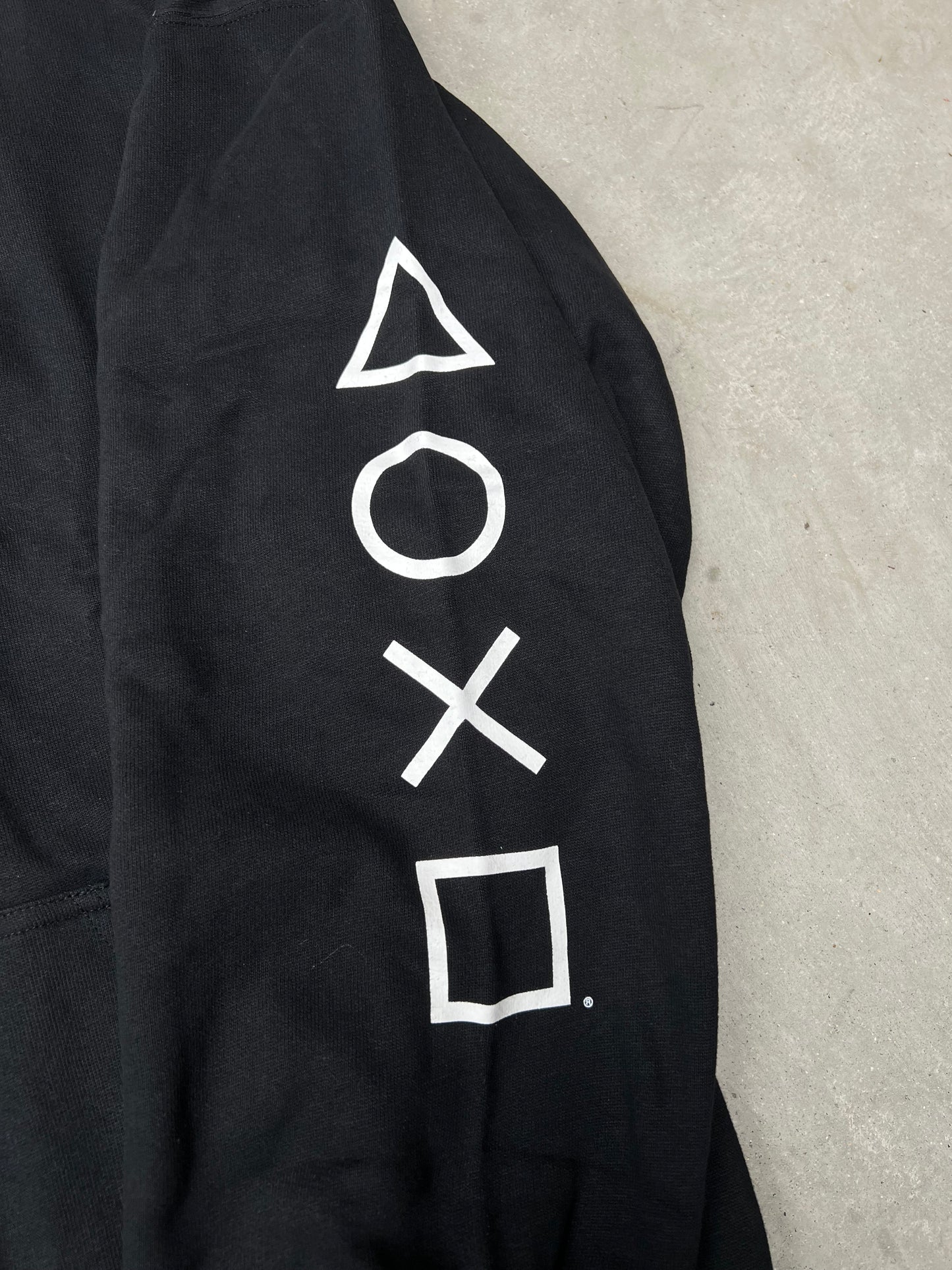 Balenciaga PS5 Oversized Hoodie Black