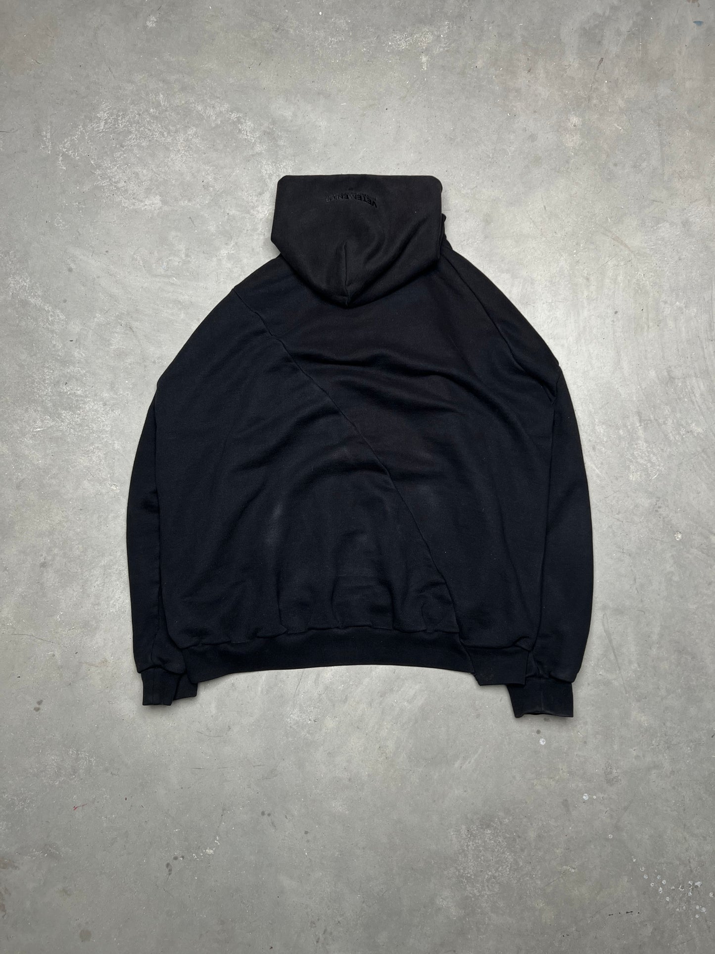 VETEMENTS SS18 Zurich Antwerpen Coming Soon Reconstructed Hoodie