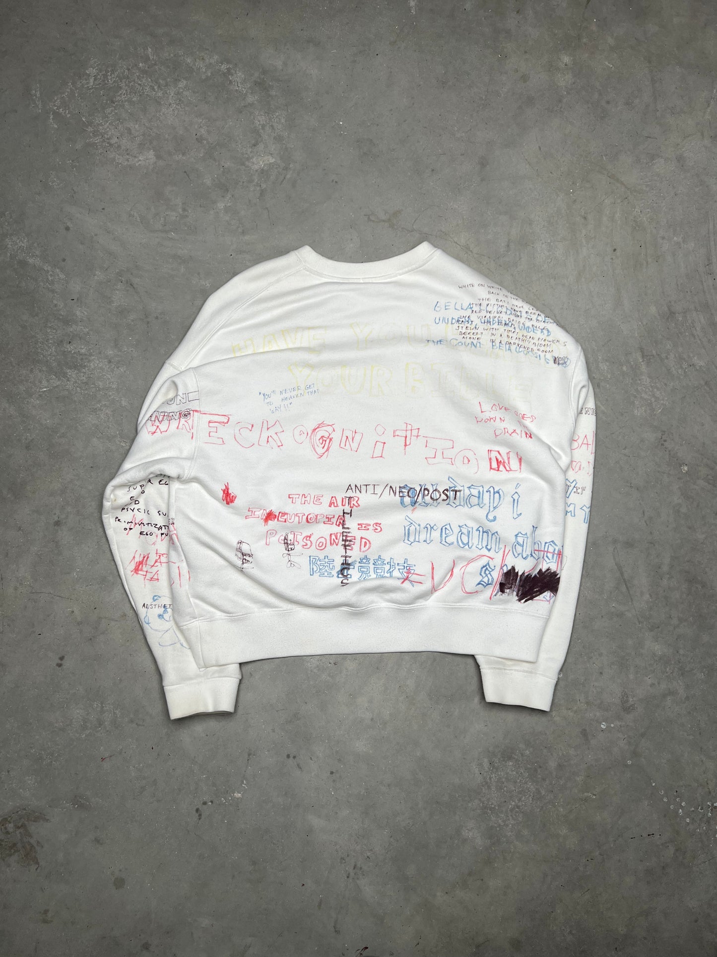 Yeezy Season 5 Scribble Crewneck