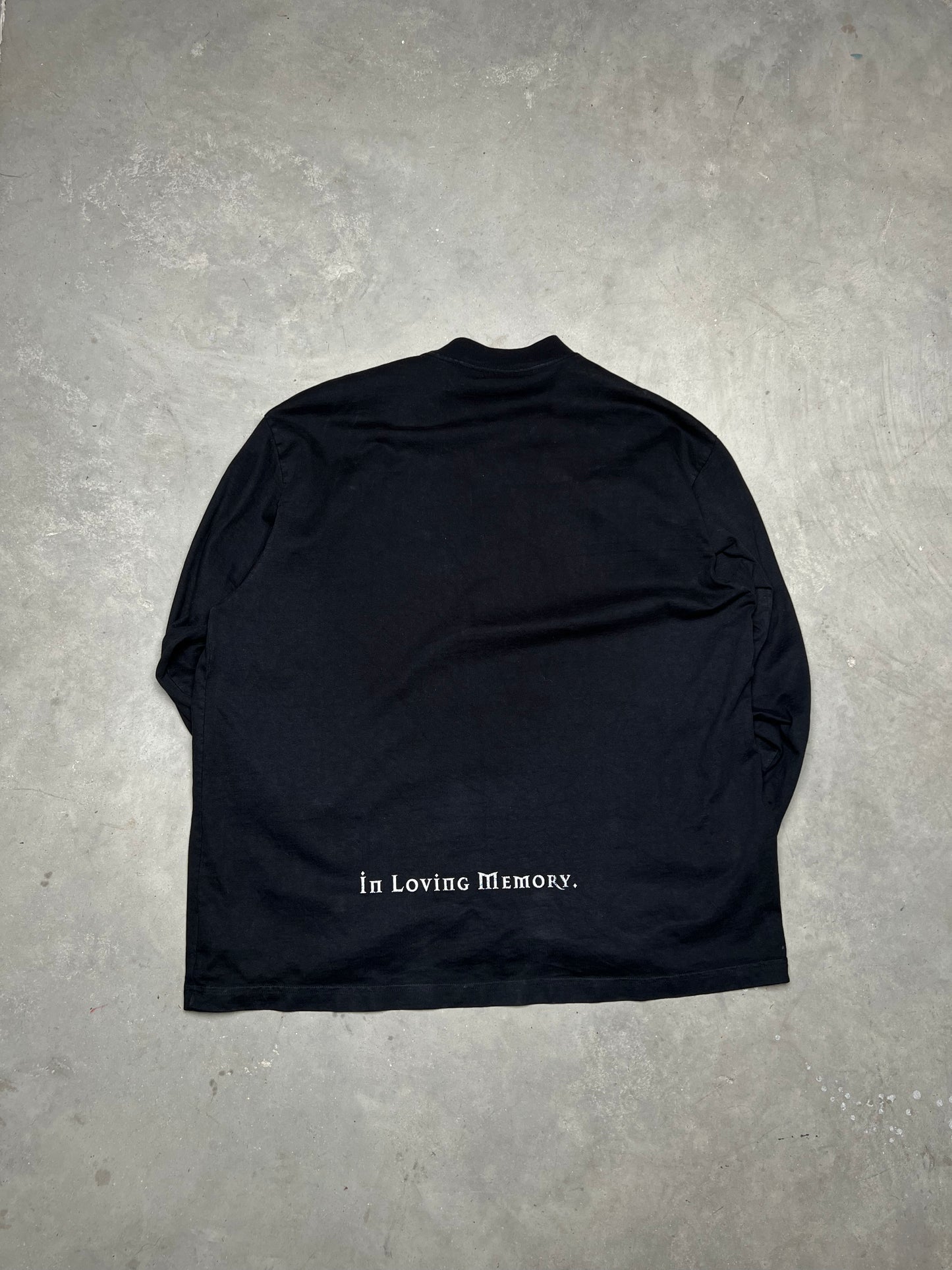 Balenciaga x Yeezy x DMX A Tribute Oversized Longsleeve T-Shirt