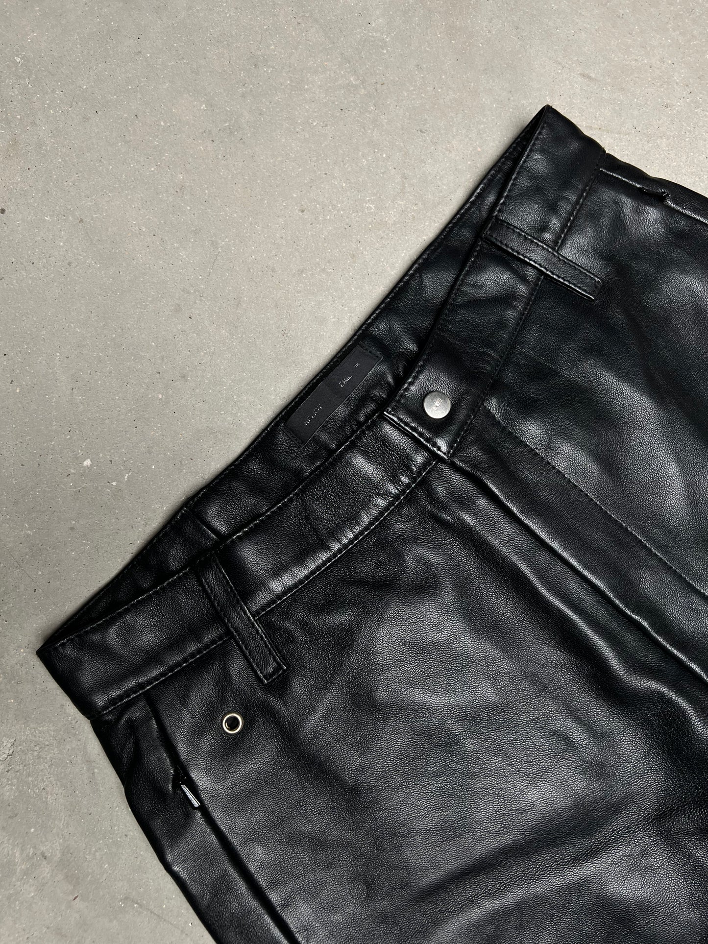 HELIOT EMIL Secluse Leather Trousers