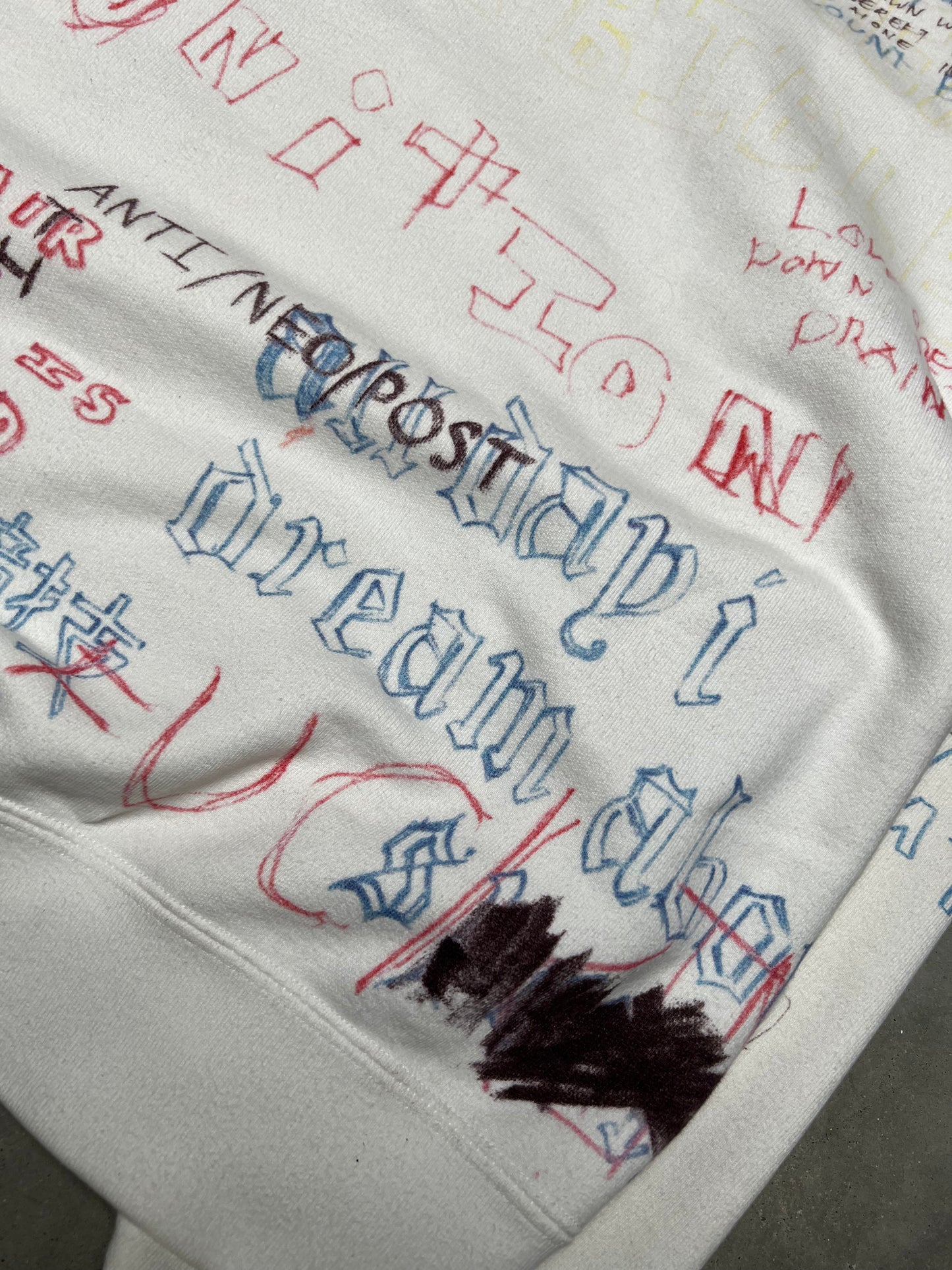 Yeezy Season 5 Scribble Crewneck