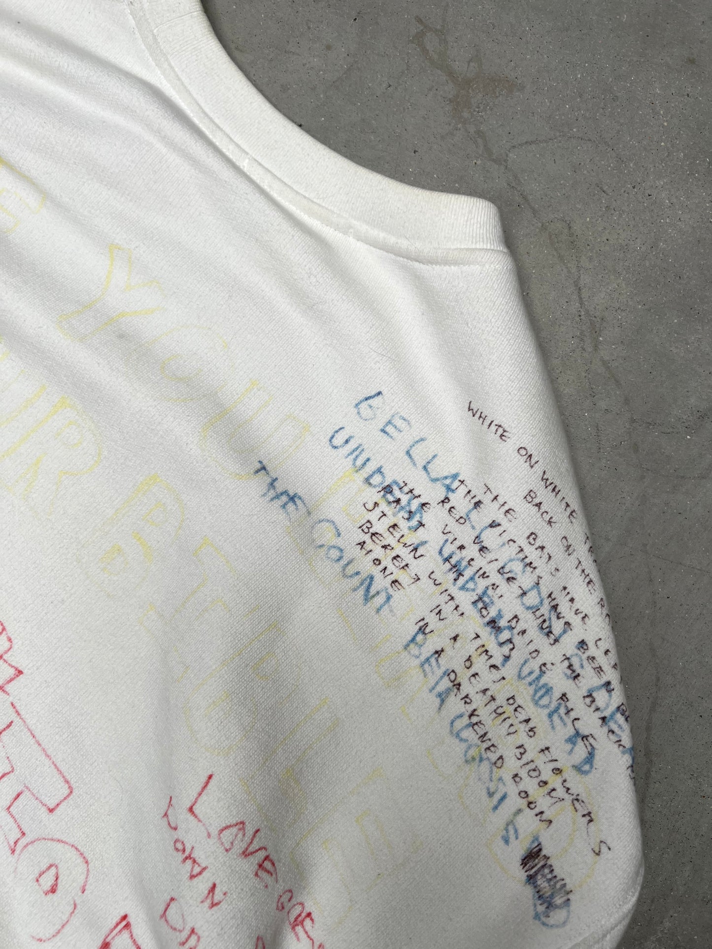 Yeezy Season 5 Scribble Crewneck